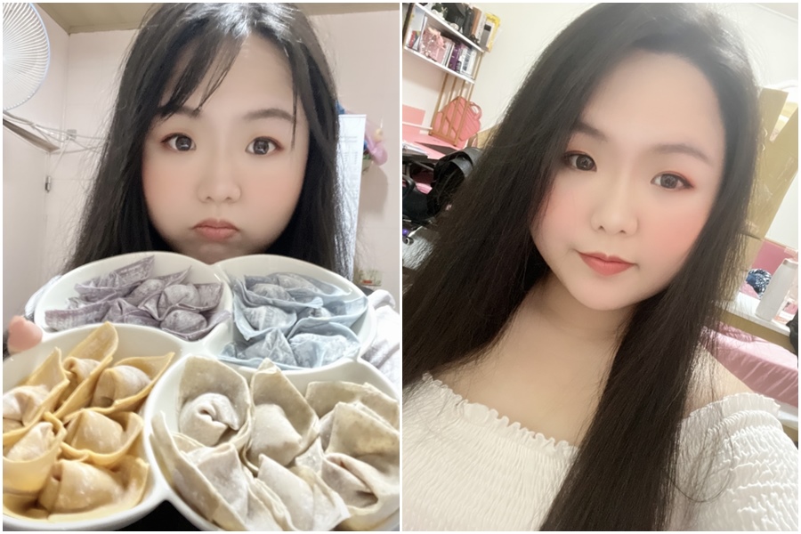 黃詩婷接母衣鉢成為靈媒，她想用七彩元寶餛飩，來幫助艱苦人。（黃詩婷提供）