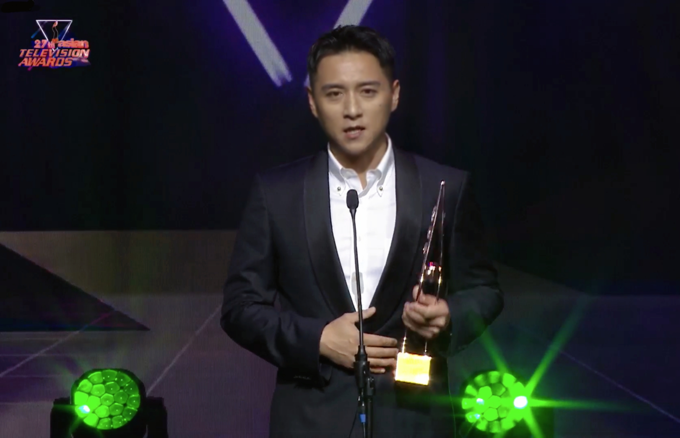 鄭人碩於「Asian Televison Awards亞洲電視大獎」二度封帝。（七十六號原子提供）