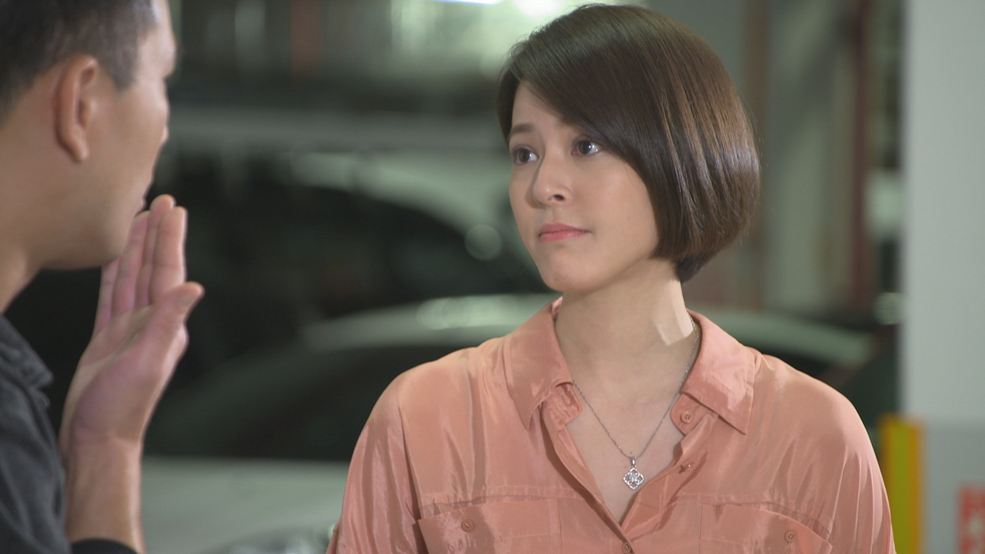 蘇晏霈《市井豪門》大仁哥出現了，透露戲外也有這樣一號人物出現。（民視提供）