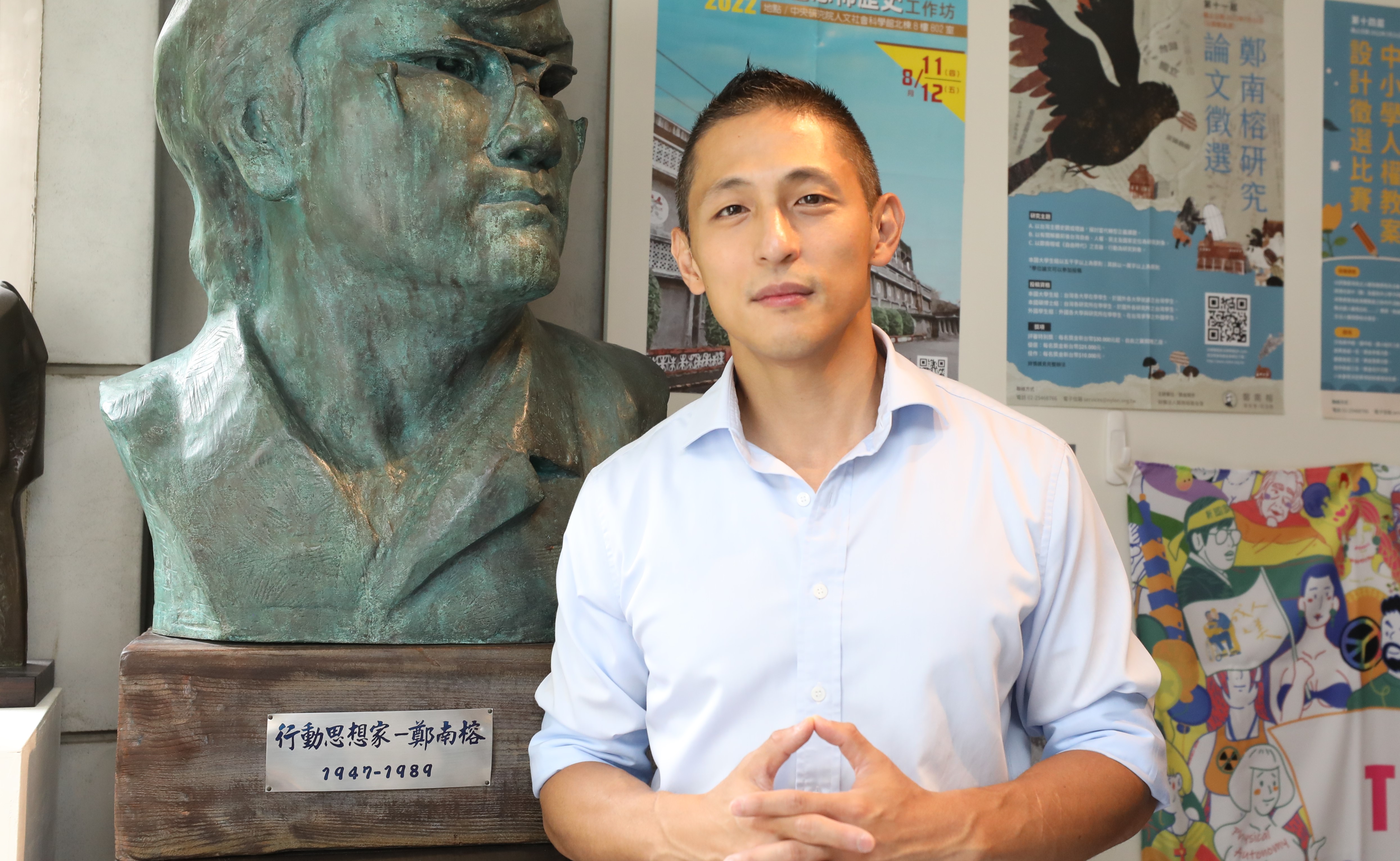 被問到對手被酸是落跑議員，吳怡農說要先選上立委才算，而他會不讓這個結果發生。（本刊資料照）