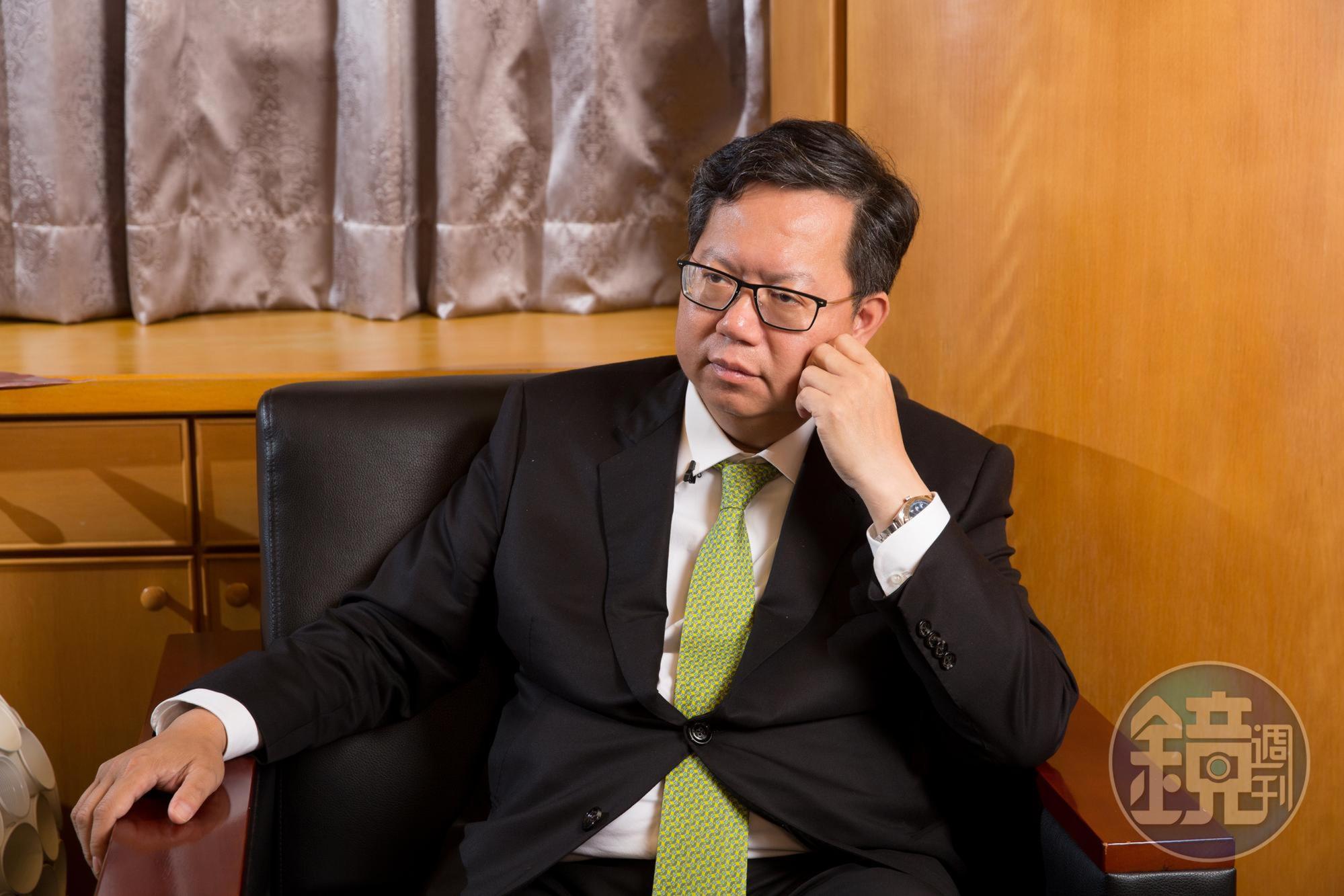 桃園市長鄭文燦台大國發所論文被認定抄襲，稍早發出5點聲明回應。（本刊資料照）