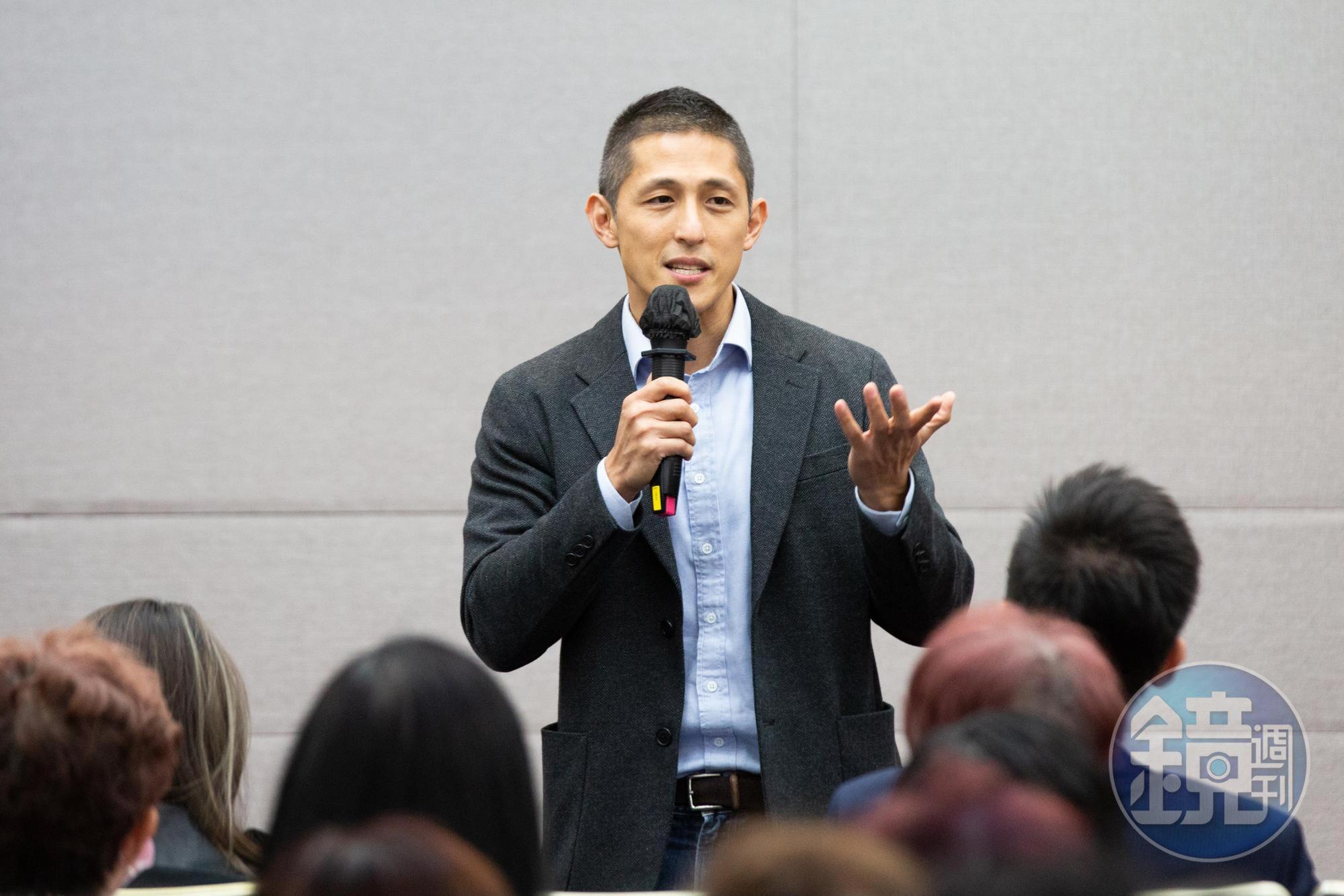 吳怡農被質疑背後有黑道勢力，他今天受訪正面回應此事。（本刊資料照）