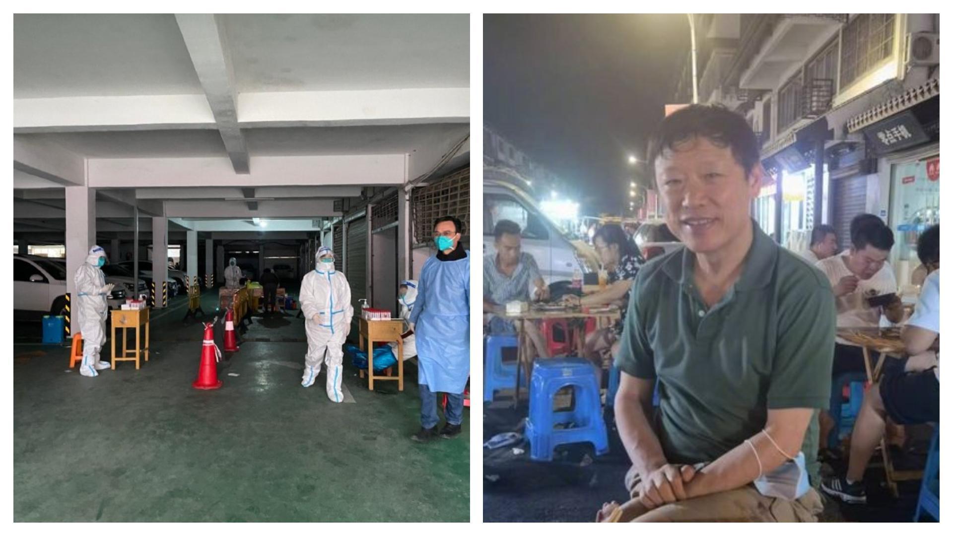 中國疫情持續升溫,胡錫進透露已有1個月內被感染的心理準備。(翻攝自微博@胡錫進、勿兮子)