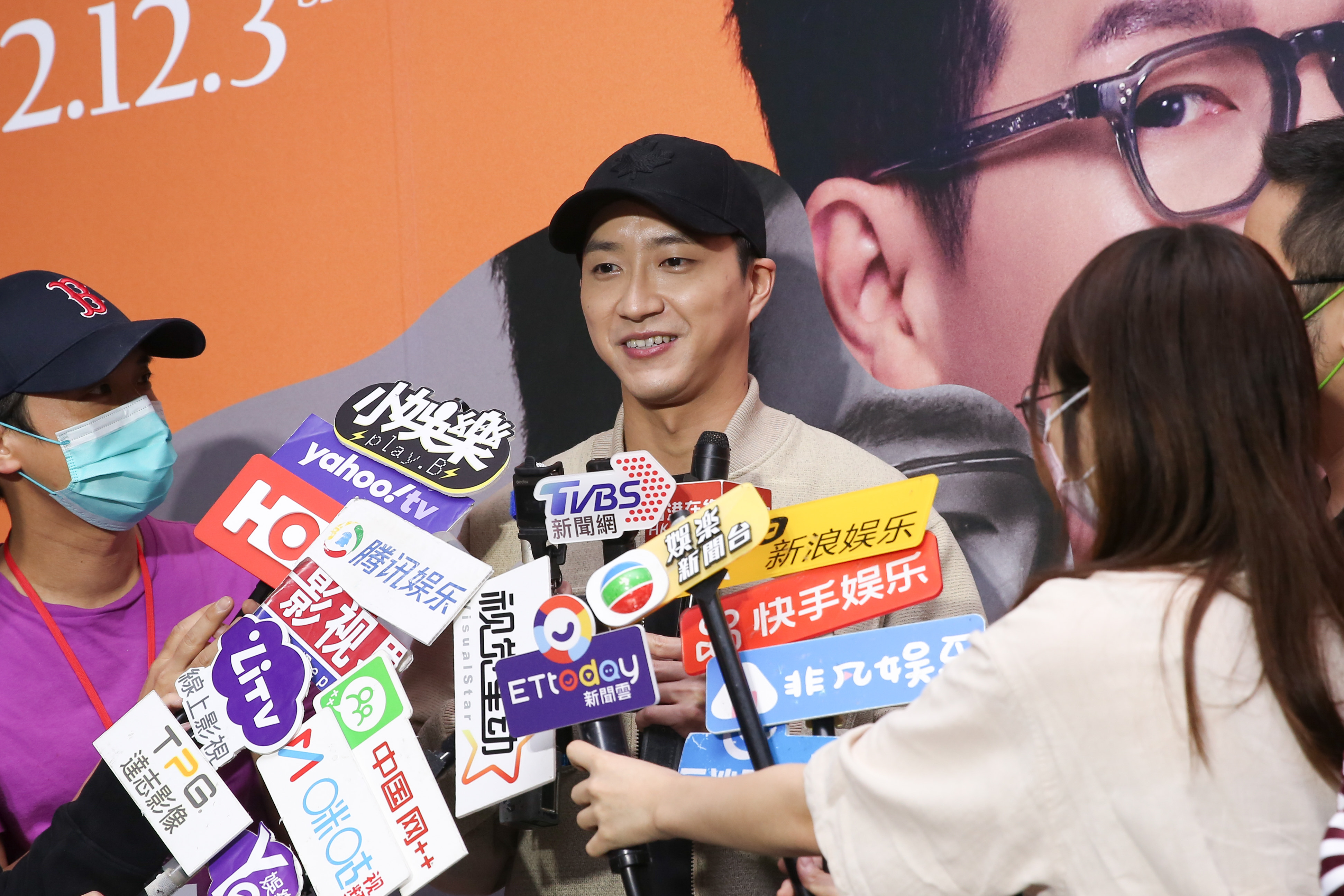 江宏傑出席品冠「不如我們今天見」巡迴演唱會。