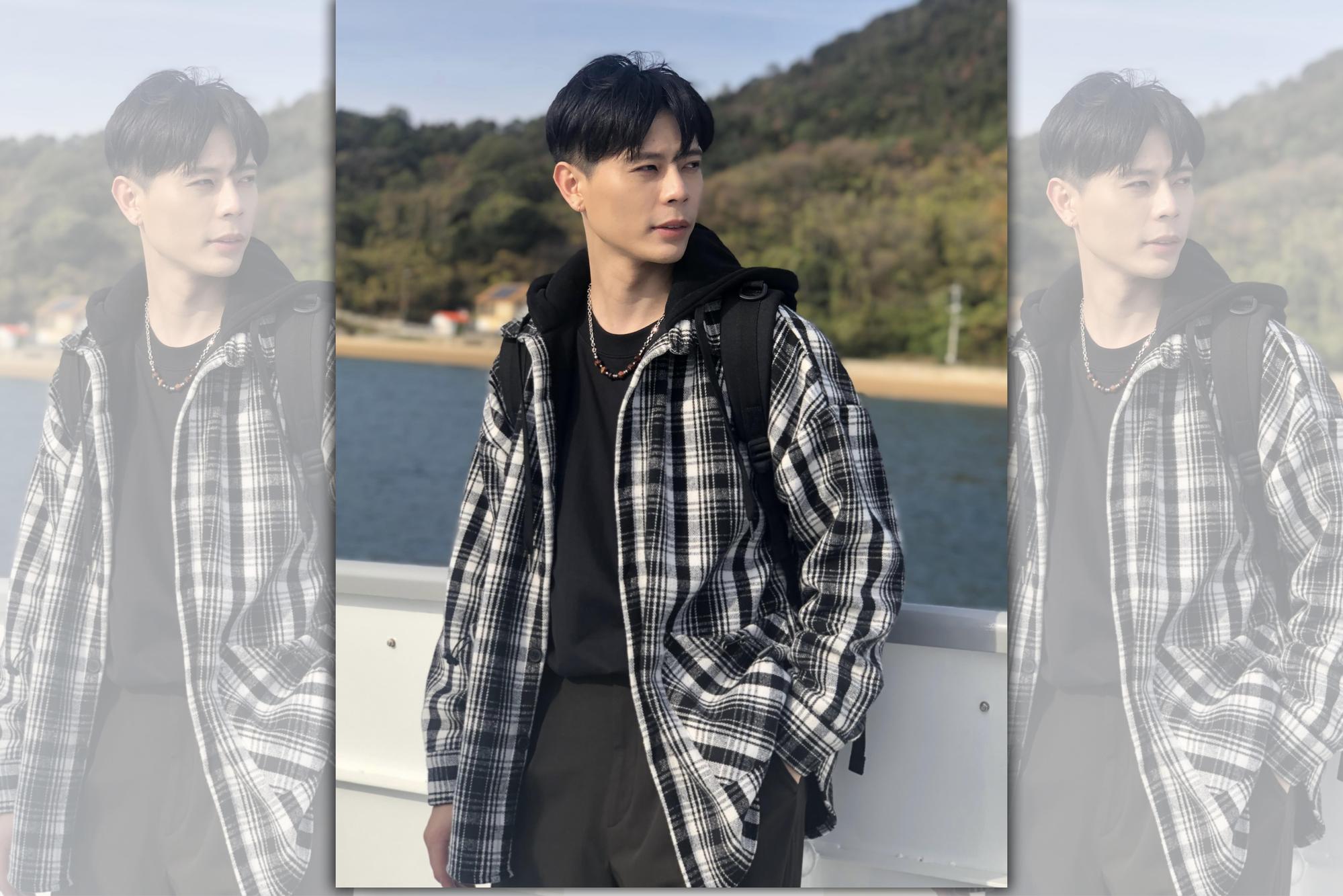 柯朋宇受邀赴日觀光，激發創作靈感。（光與澈音樂提供）