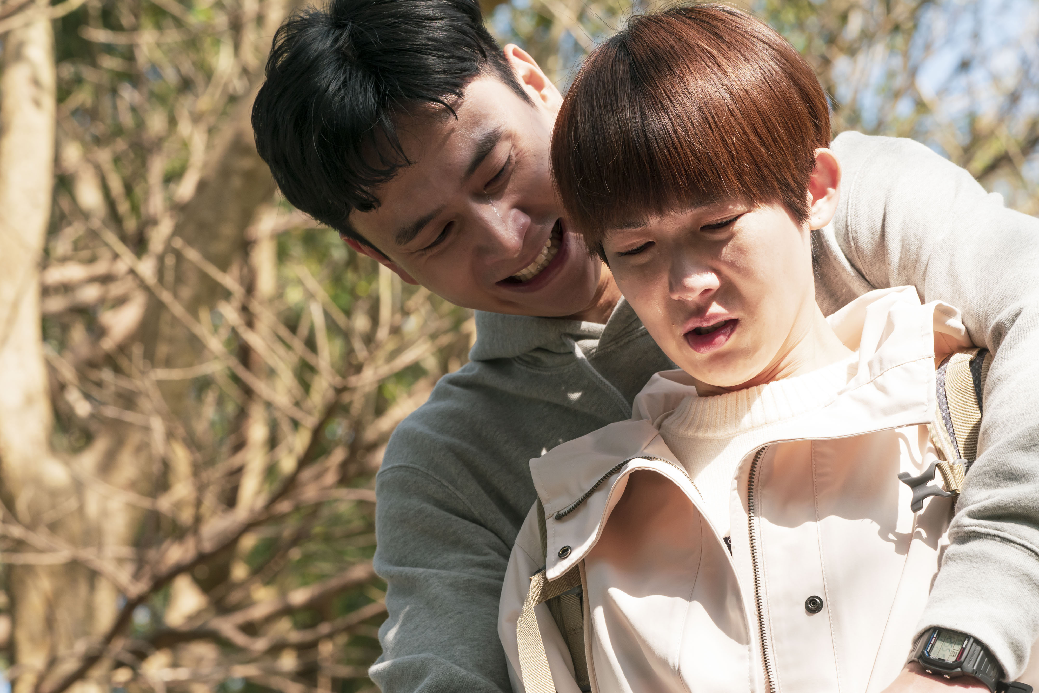 劉冠廷和孫可芳在新戲先結婚 了。（公共電視提供）