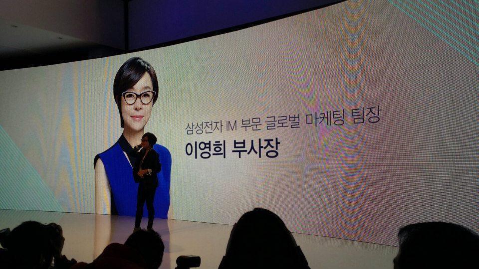 三星電子DX部門全球營銷中心負責人李英熙,成為公司首位女社長。(翻攝自삼성전자 뉴스룸臉書)