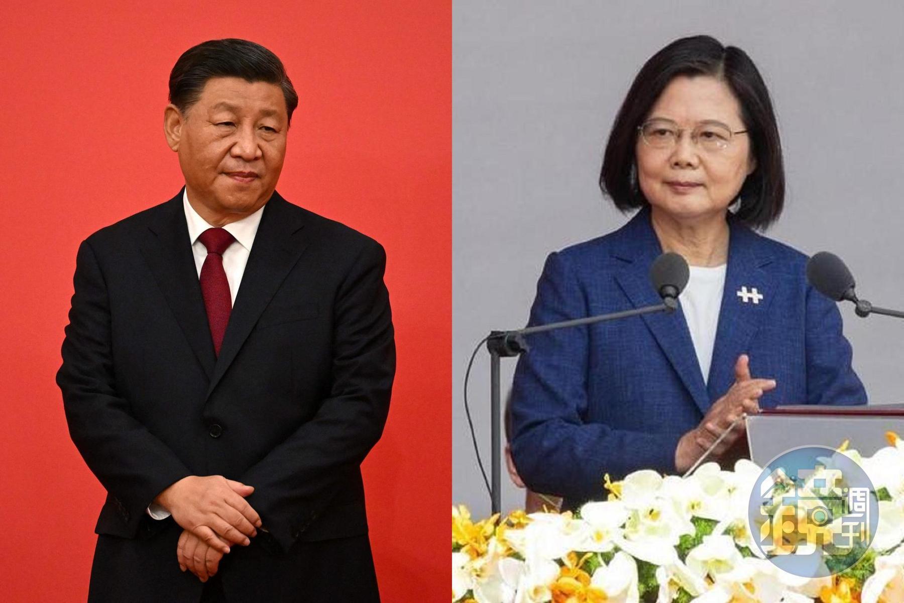 《法新社》預測2023年10大風雲人物,蔡英文上榜!料與習近平一決雌雄。(資料照)