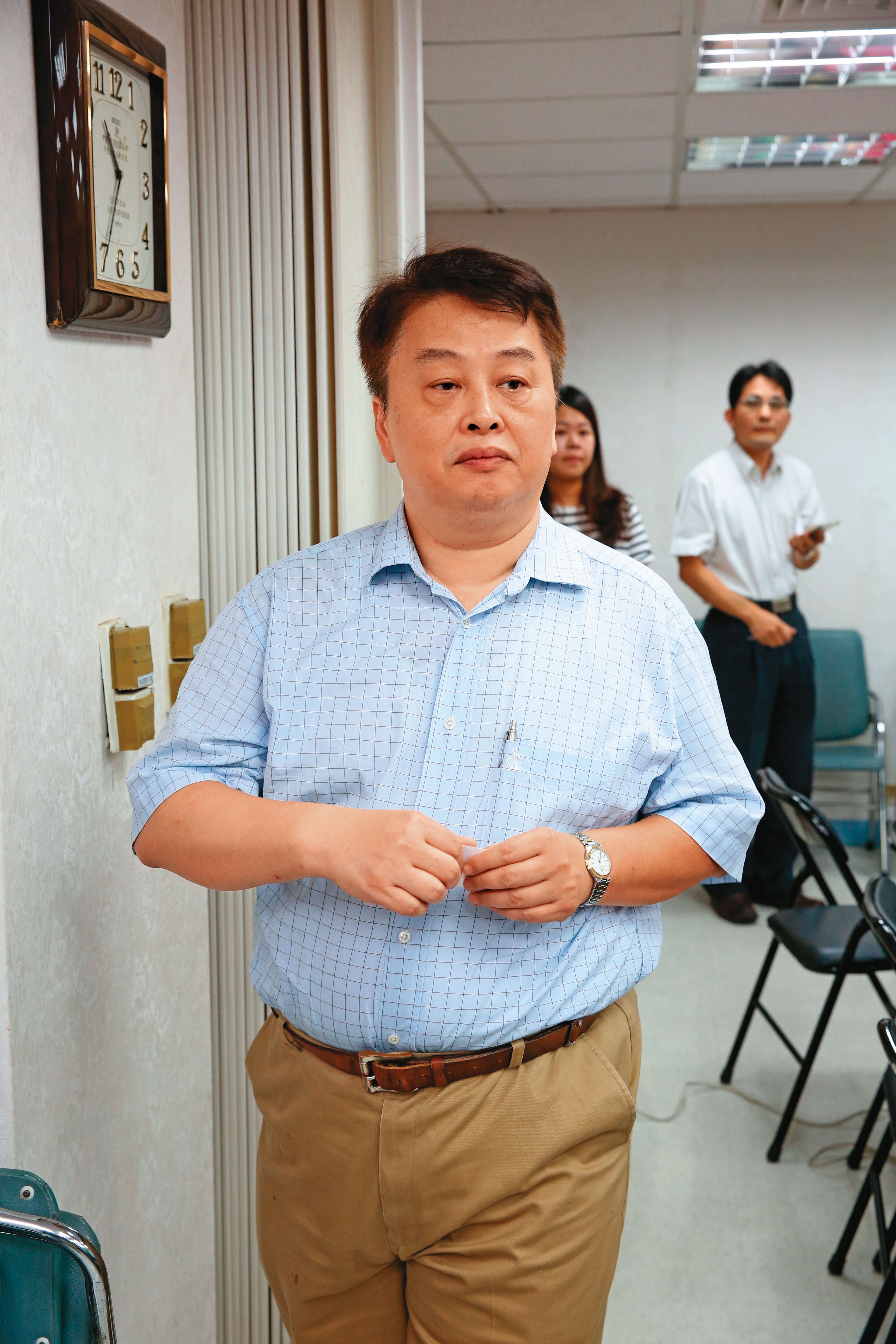 資策會已對高虹安提告背信及論文抄襲涉違反《著作權法》,正由北檢與北院偵審中。圖為資策會執行長卓政宏。