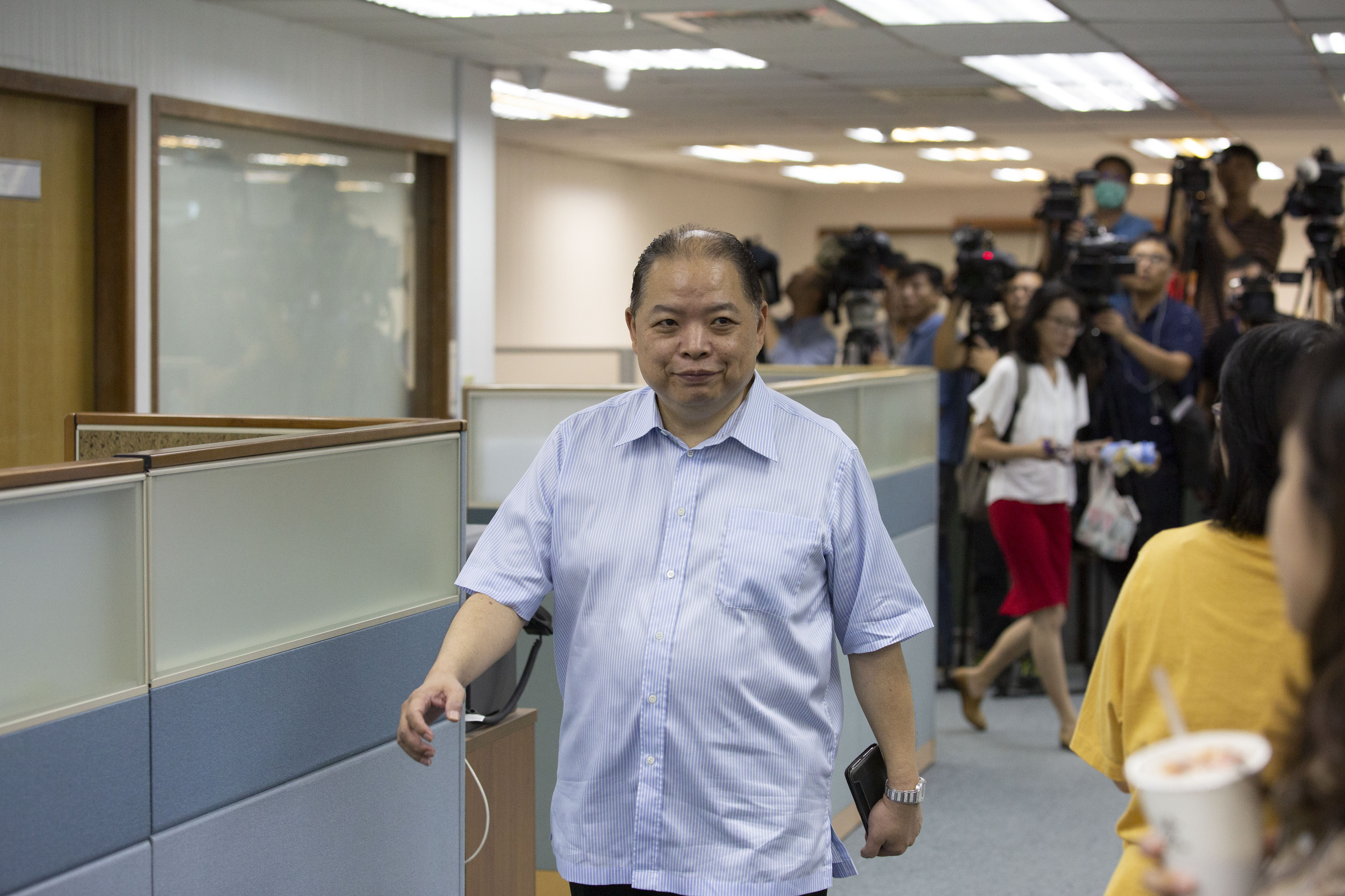 黃承國被質疑有黑道背景身分，他今天呼籲民進黨中央成立調查小組，他也將會「全力配合」相關調查。（本刊資料照）