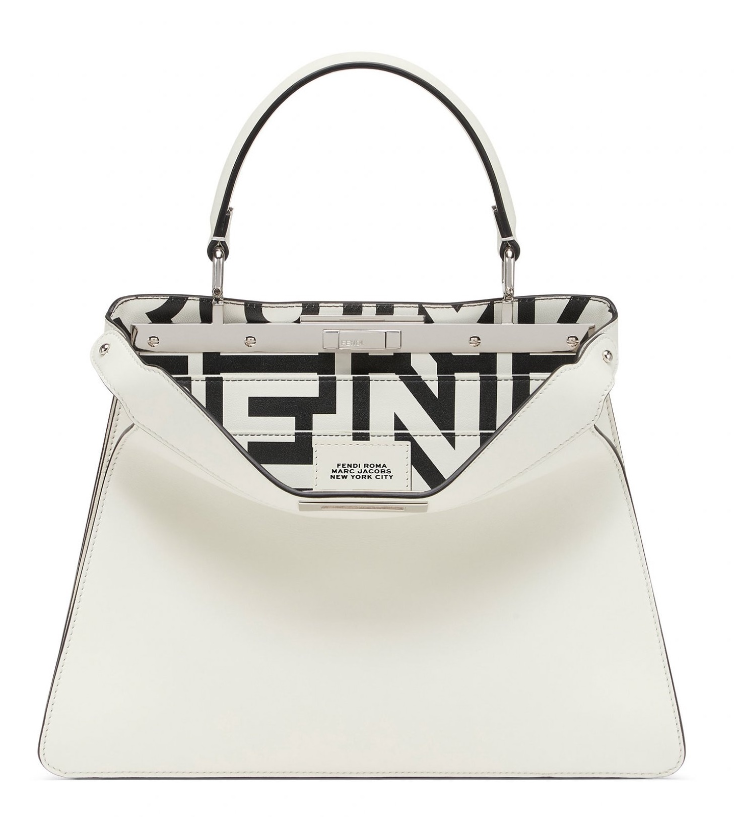 FENDI Roma限定系列 Peekaboo ISeeU Medium。NT$182,000(FENDI提供)