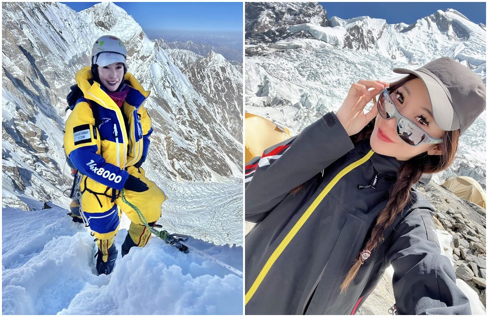 曾格爾捲入桃色風波，如今攀登紀錄爭議延燒。（翻攝曾格爾臉書）