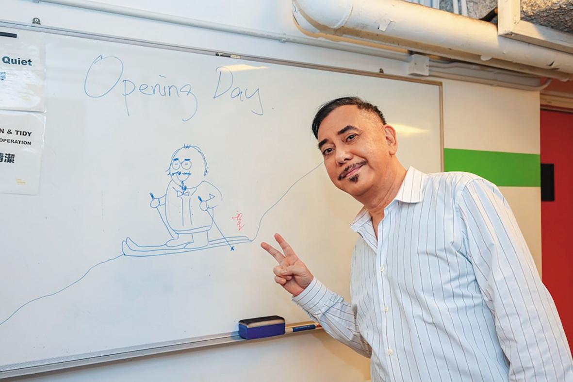 黃秋生過往曾表態考慮入籍台灣,說看台港哪邊有工作就待哪裡。(翻攝自黃秋生臉書)