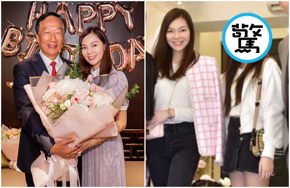 郭台銘和曾馨瑩的大女兒妞妞(右圖右)長得愈來愈像媽媽。(翻攝曾馨瑩IG)