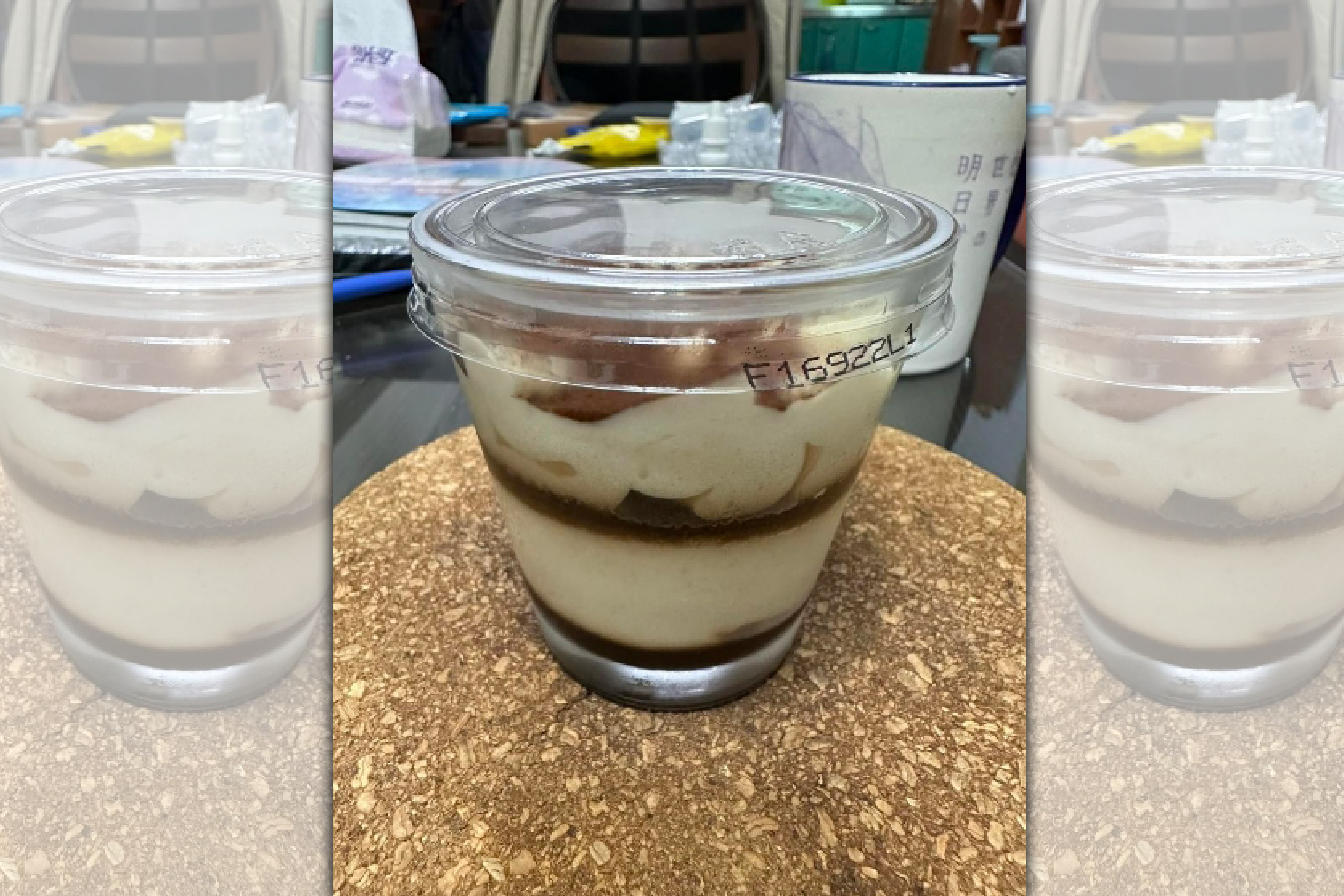 網友分享好市多一款提拉米蘇吃完後剩下來的玻璃杯用途很廣。(翻攝自臉書社團Costco好市多 商品經驗老實說)