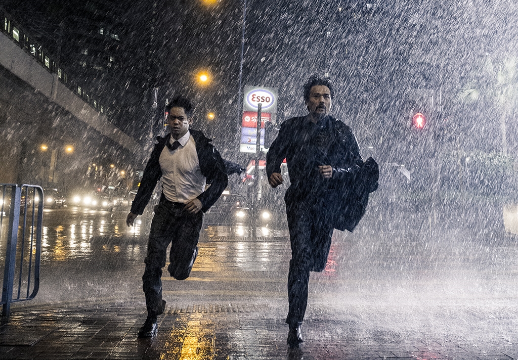 李淳與林家棟是劇中菜鳥與老鳥的對照組，兩人辦案追查連環殺手。（華映提供）