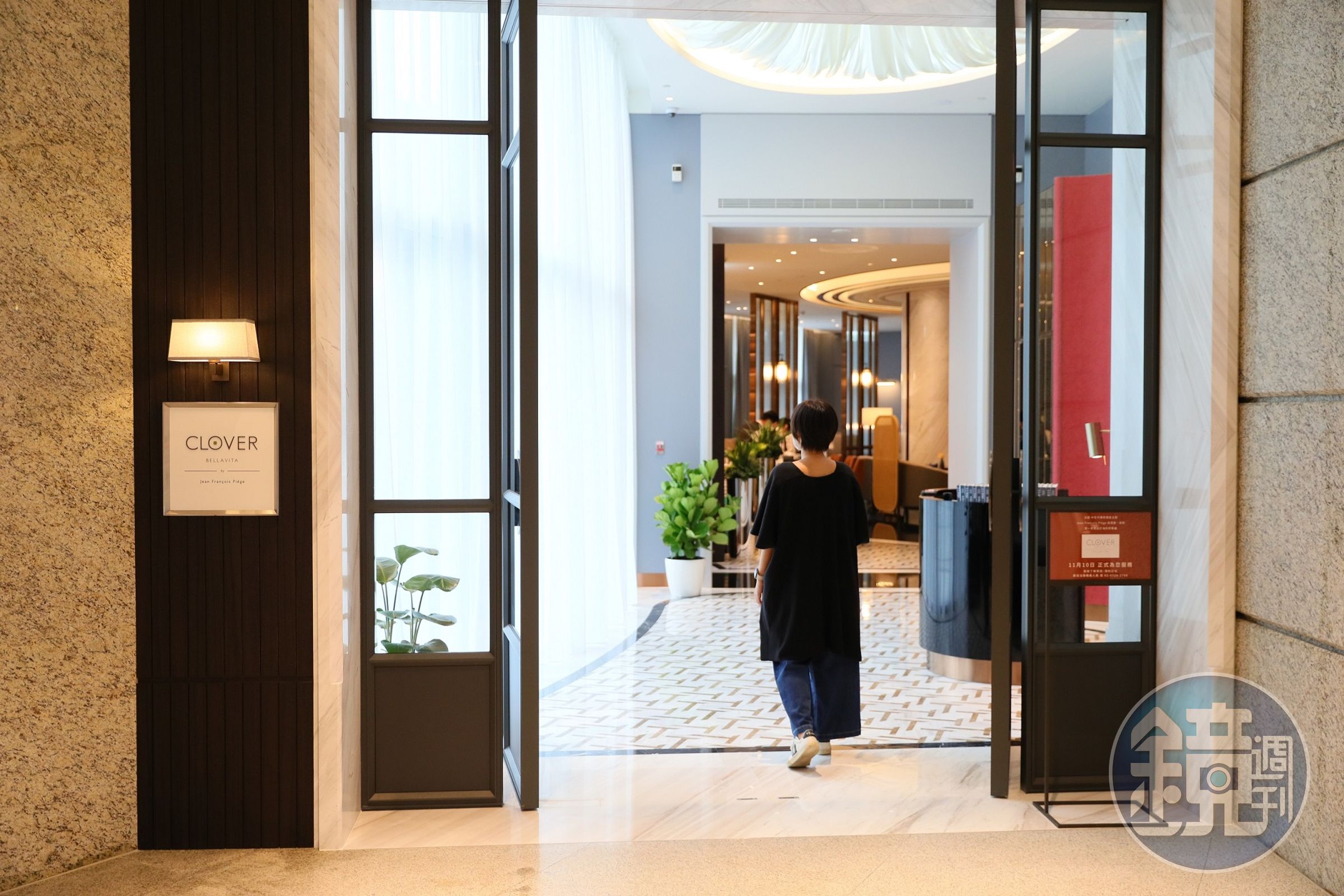 CLOVER BELLAVITA開在信義區寶麗廣場，占地187坪，有100個座位。
