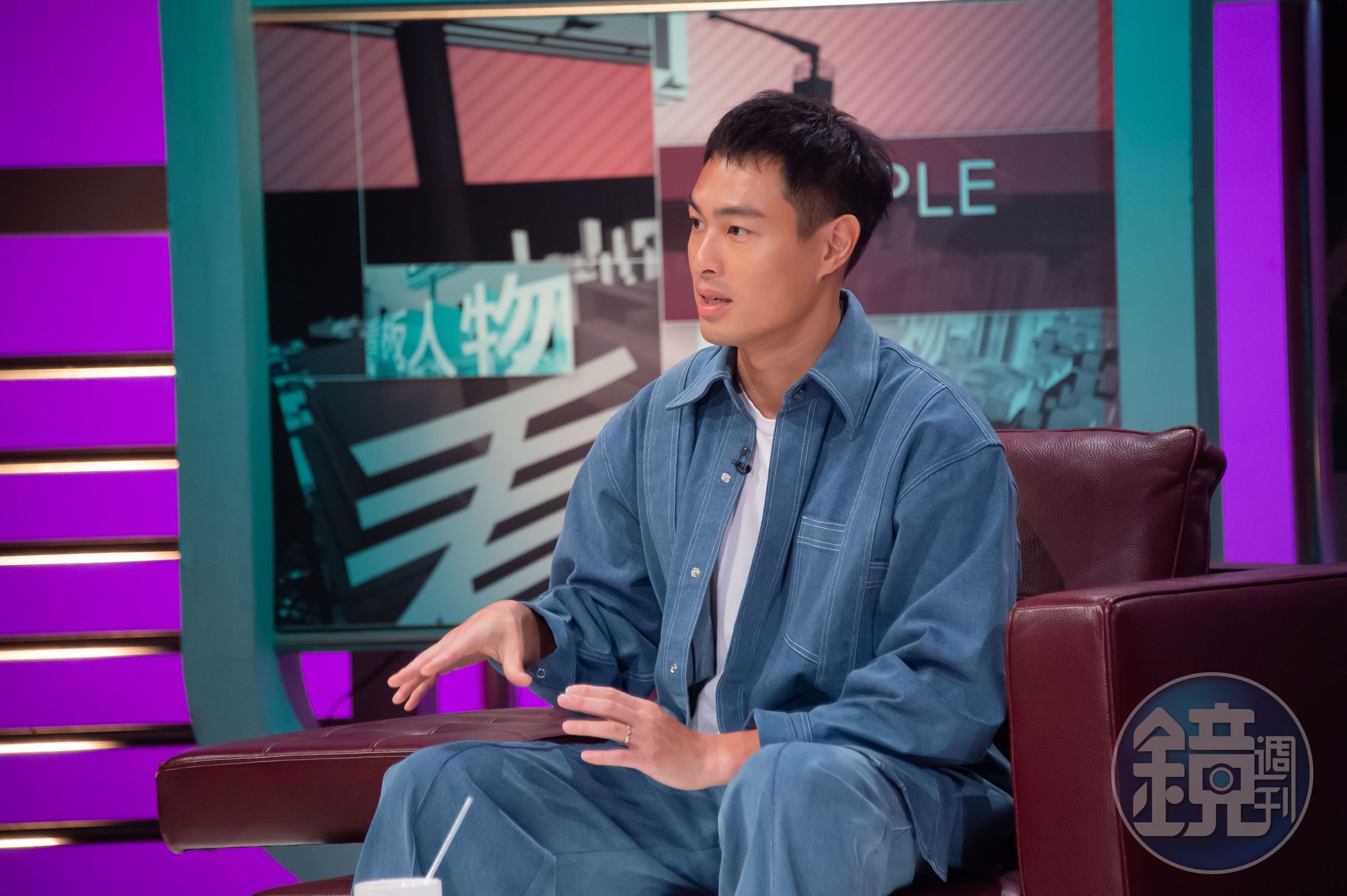 楊祐寧上節目接受專訪。（TVBS提供）