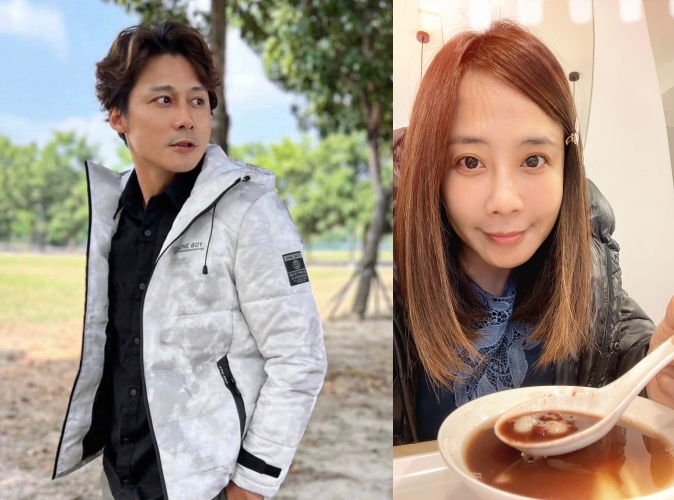 之前同樣都有婚姻，廖科溢與秦綾謙決定攜手走入家庭。（翻攝廖科溢、秦綾謙臉書）