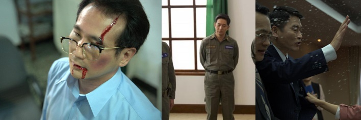 《國際橋牌社2》不分黨派色彩邀請40多位名人客串,其中鄭運鵬(左起)、蔡適應、梁文傑等綠營民代都參與。(馬克吐溫提供)