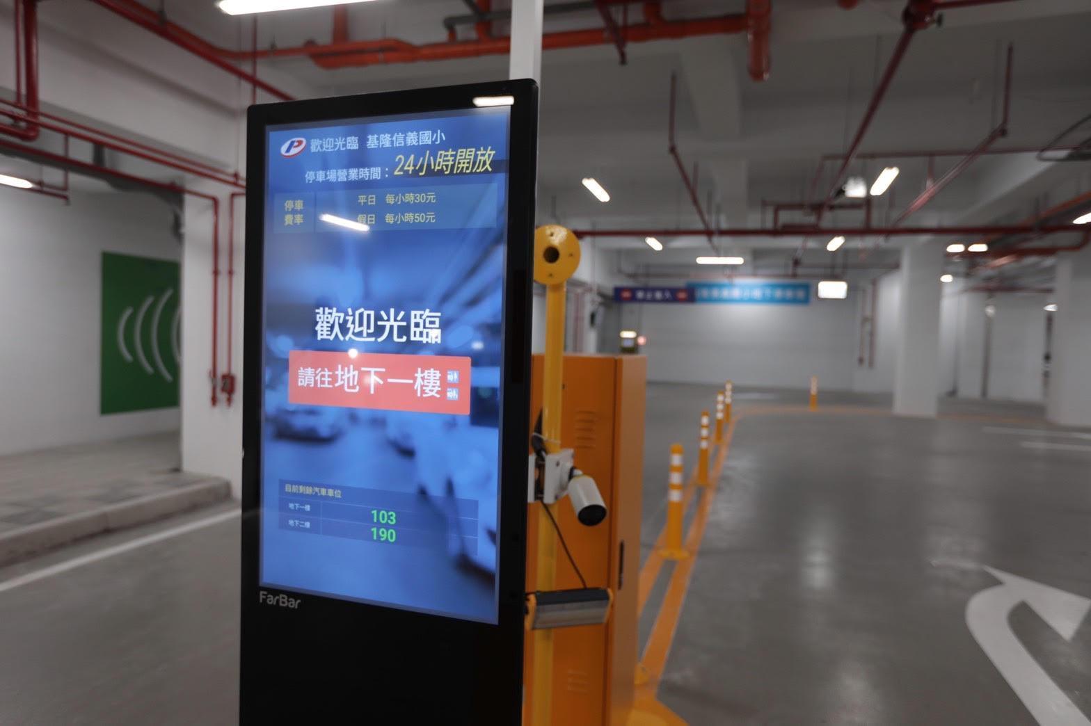 新闢建的停車場有349個汽車停車位，周邊里民可享停車優惠。
