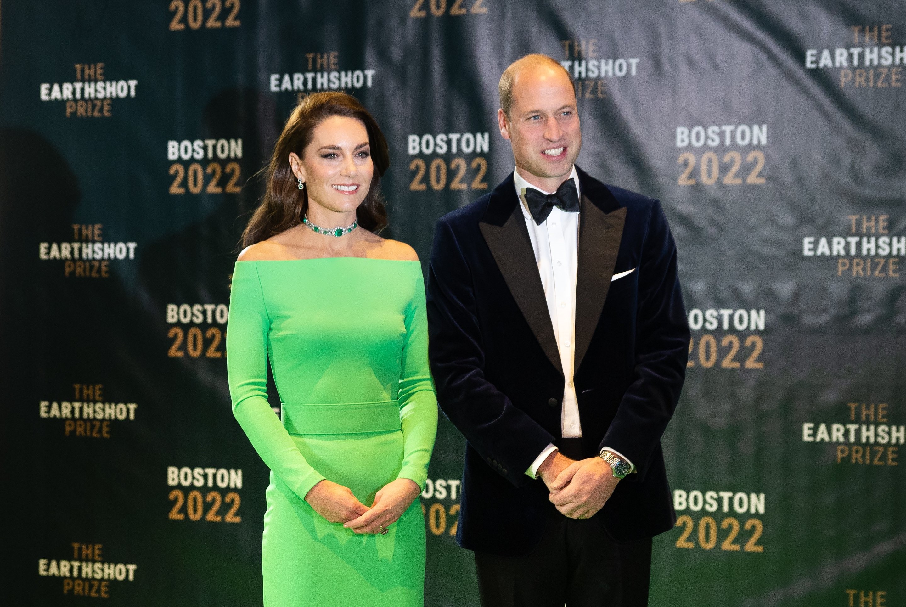 威廉王子和凱特王妃上週在波士頓出席第2屆「為地球奮鬥獎」。(翻攝Earthshot Prize臉書)