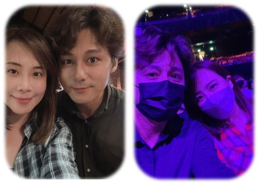 廖科溢稍早突然公布婚訊，和TVBS主播秦綾謙閃婚。（翻攝自秦綾謙IG）