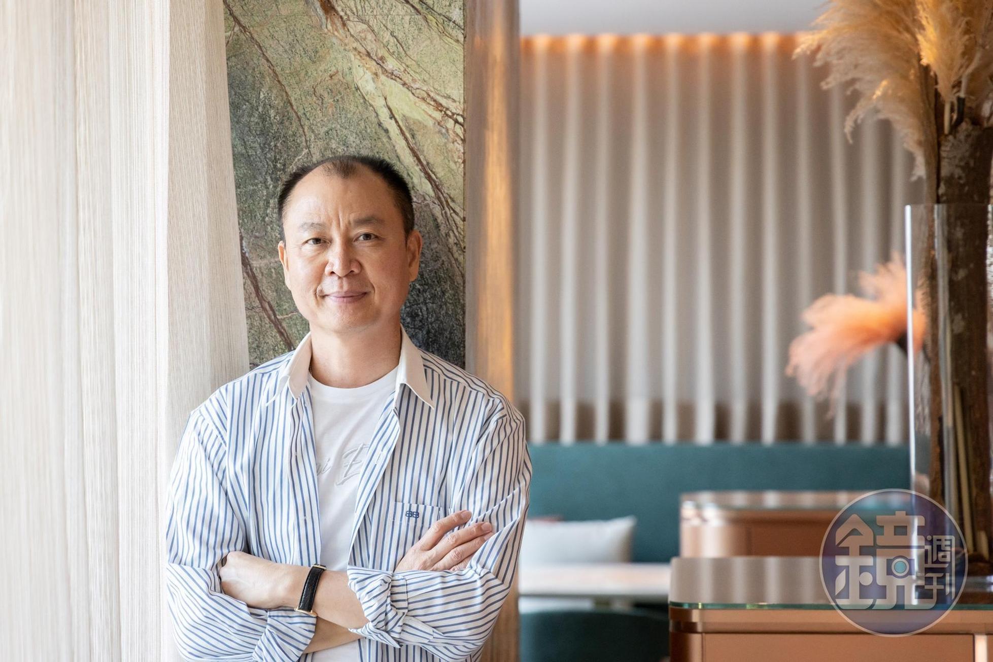 御盟集團邵永添董事長從建設跨足旅宿、餐飲到當代美術館，對藝術推廣不遺餘力。