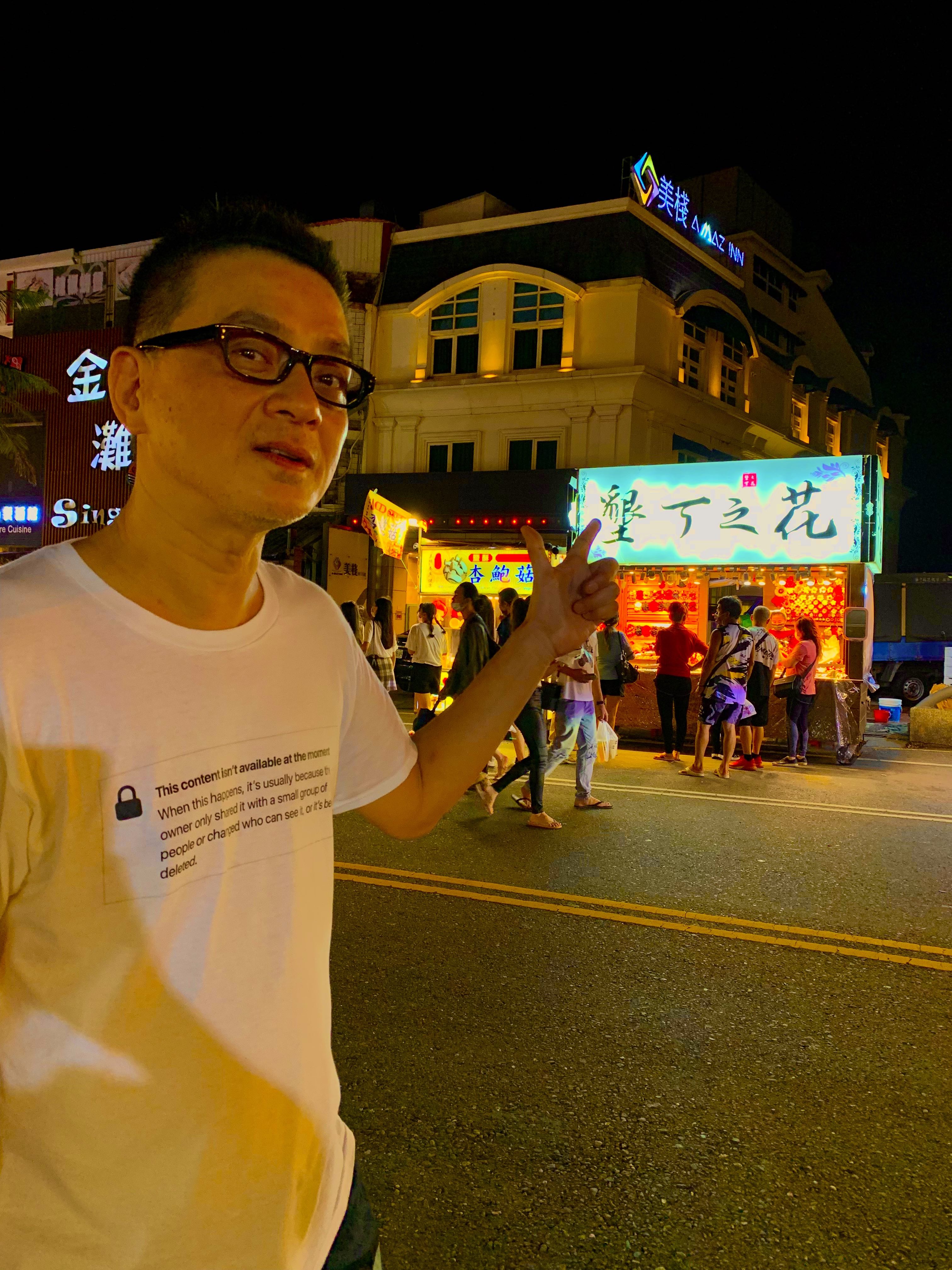 來台Long Stay趴趴走，黃耀明搭遍台灣大眾運輸工具，也自行搭客運南下墾丁玩耍。（ 人山人海  提供）