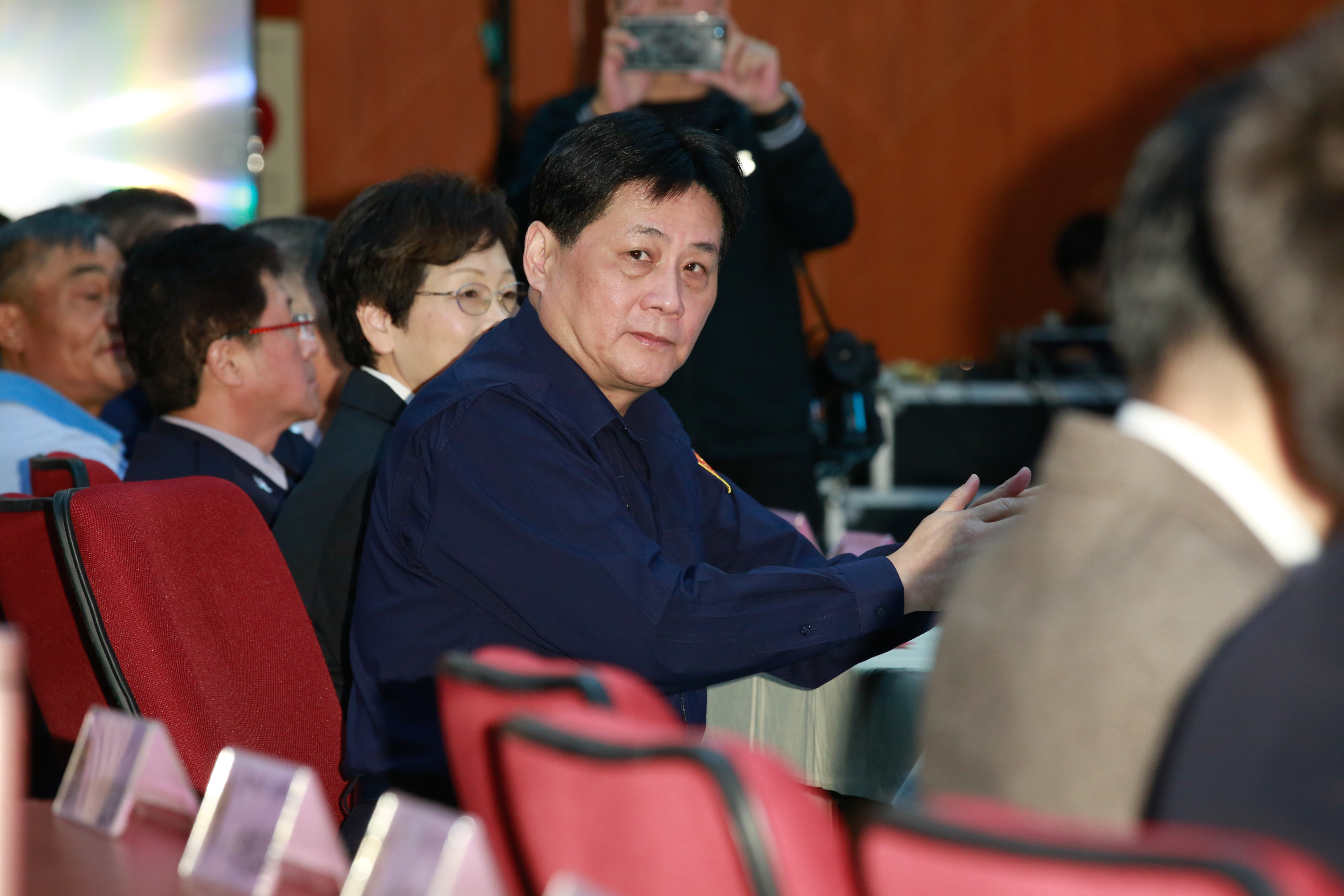 陳檡文因違反「警察人員與特定對象接觸交往規定」相關規定，內政部對其記一次小過處分。（本刊資料照）