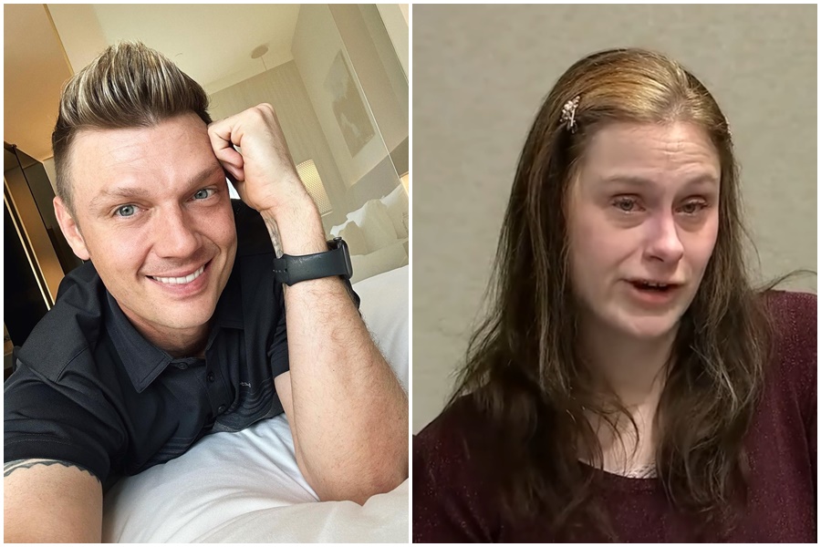 「新好男孩」尼克花邊不斷,近日有女子出面指控21年前遭到他強暴。(左圖翻攝自尼克IG,右圖翻攝自ABC News YouTube頻道)