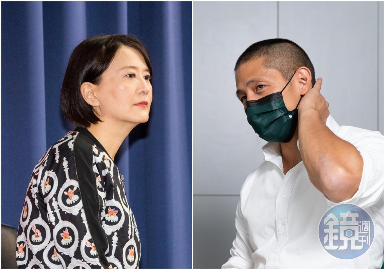 王鴻薇（左）與吳怡農（右）都投入立委補選，近期2人也都在媒體上獲得許多版面與聲量。（合成照，本刊資料照）