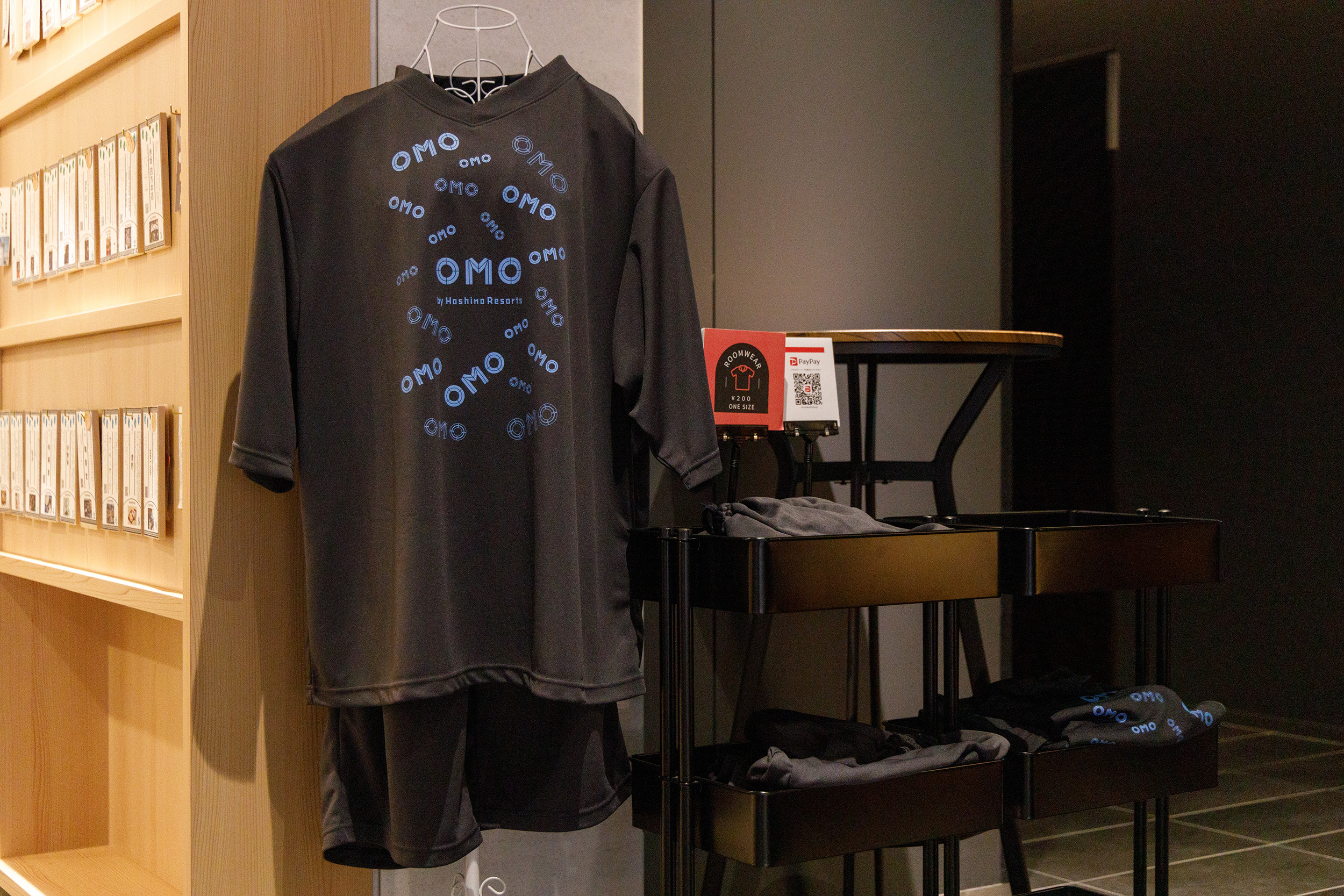 若想租借飯店的室內服，每件200日圓（約NT$46）。