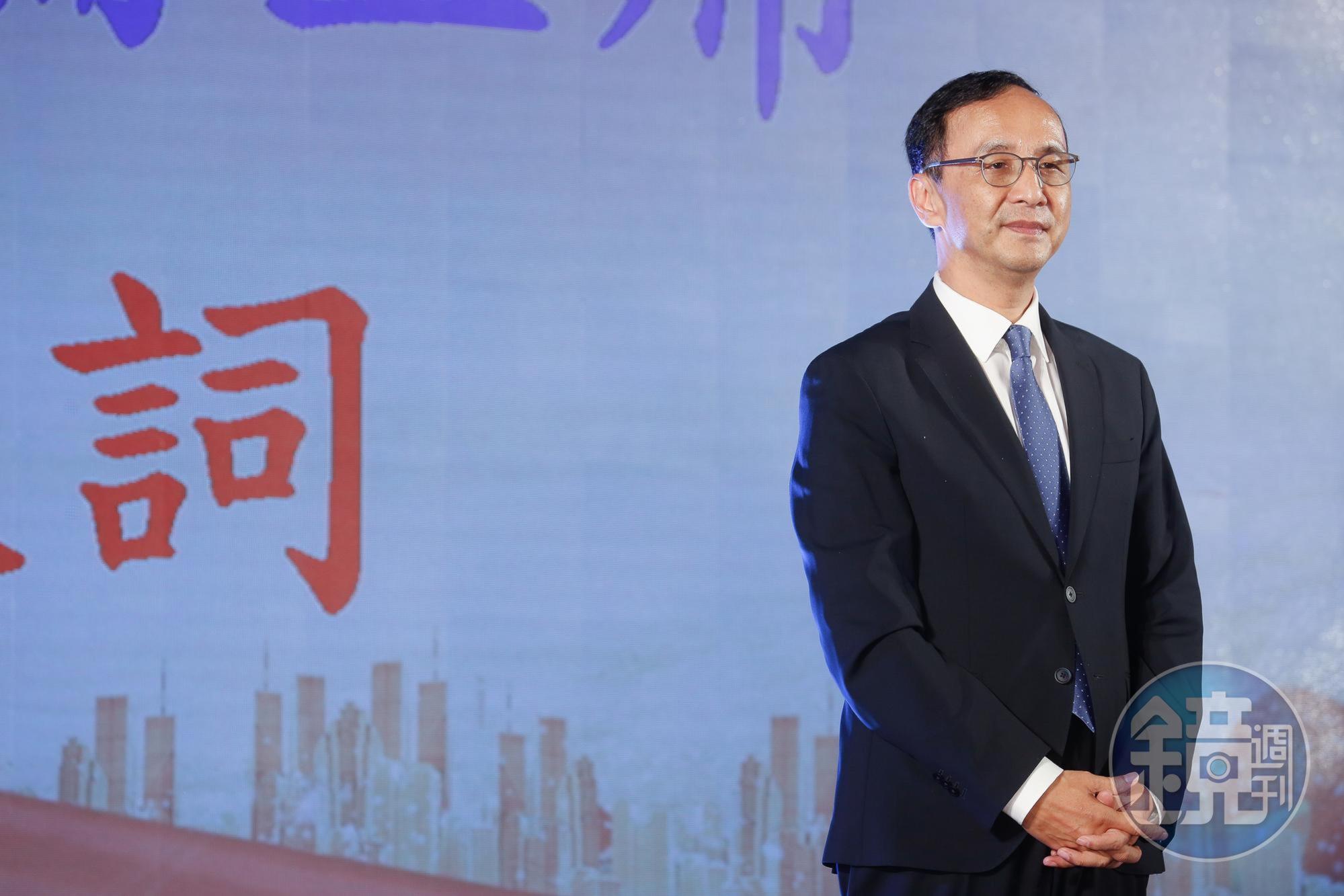 朱立倫說台積電創立於國民黨執政時期,資金也來自國民黨。(本刊資料照)