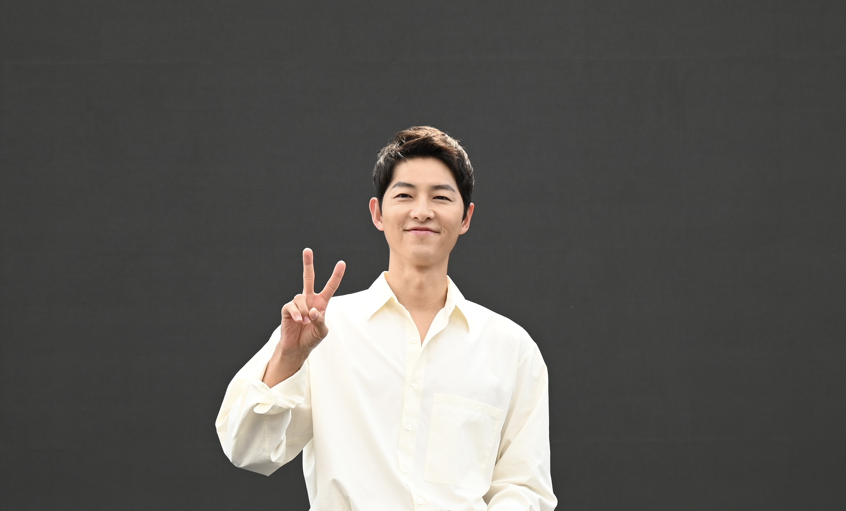 宋仲基在新加坡宣傳《財閥家的小兒子》時，透露最喜歡第12、13集劇情。（FriDay影音提供）