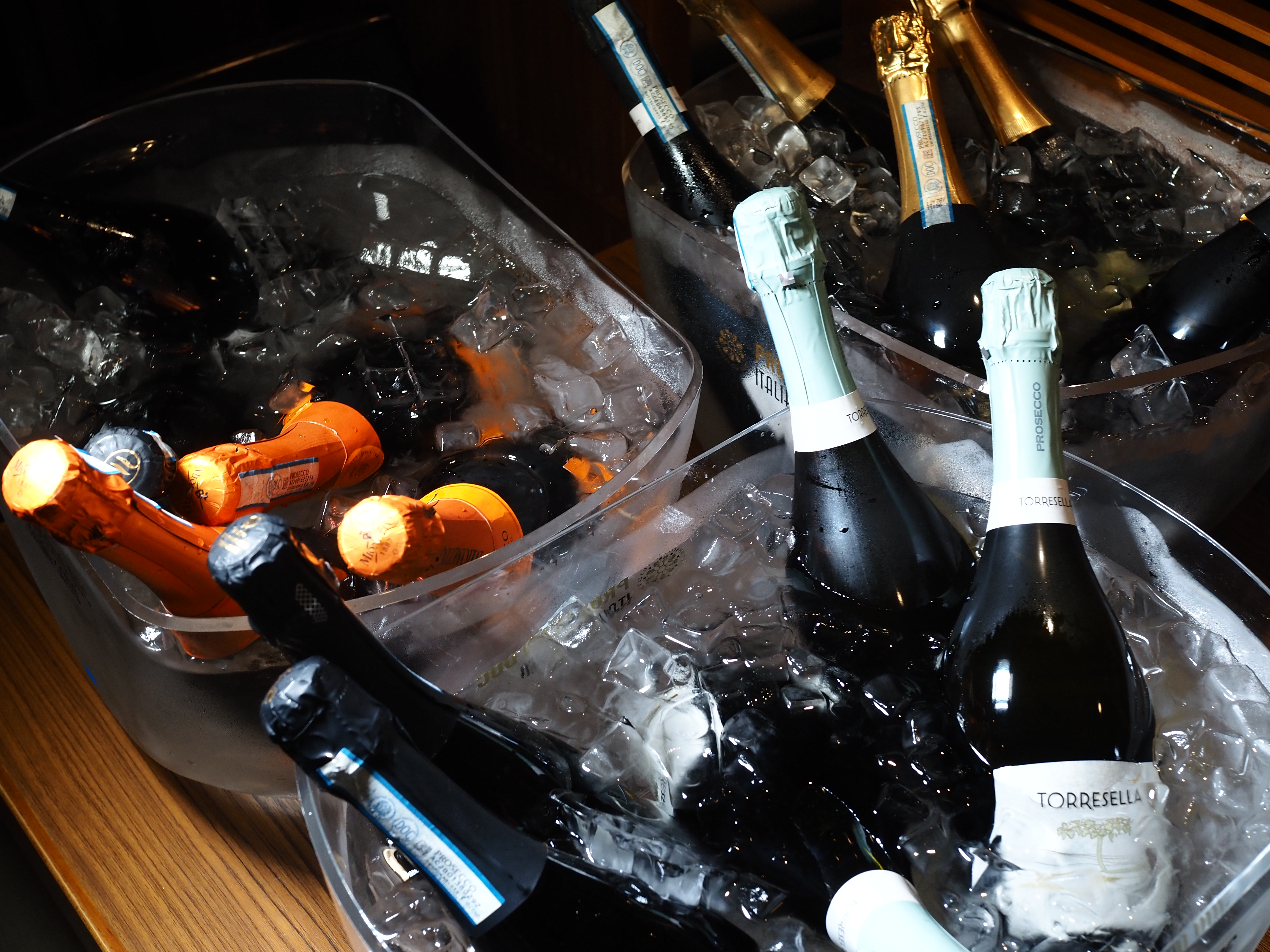 Prosecco最佳適飲溫度是攝氏6至8度。