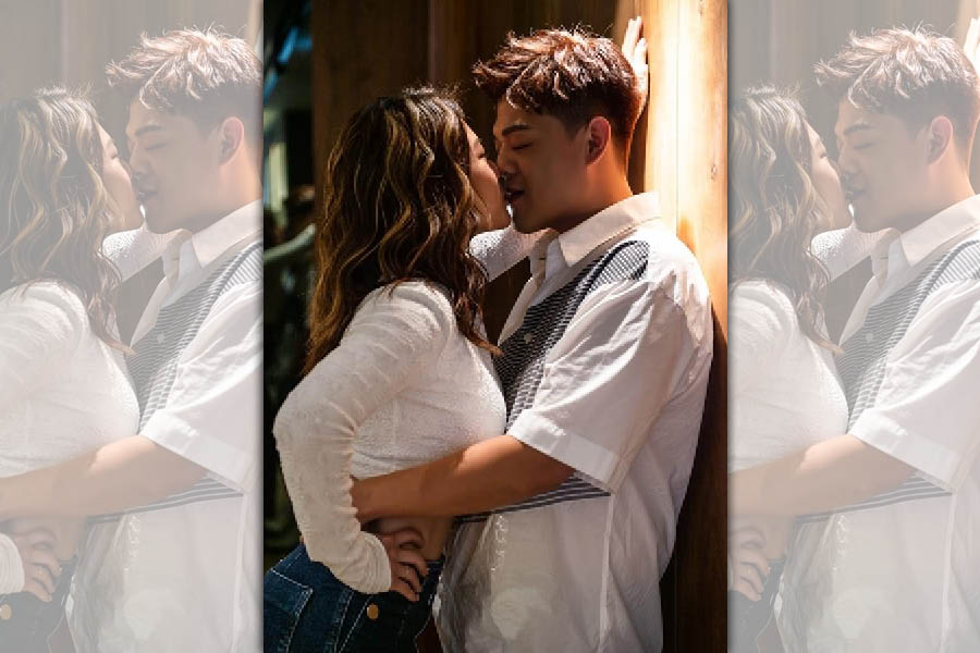 符瓊音今年十月初才宣布和餐飲集團的行政主廚登記結婚。（圖／翻攝自符瓊音臉書）