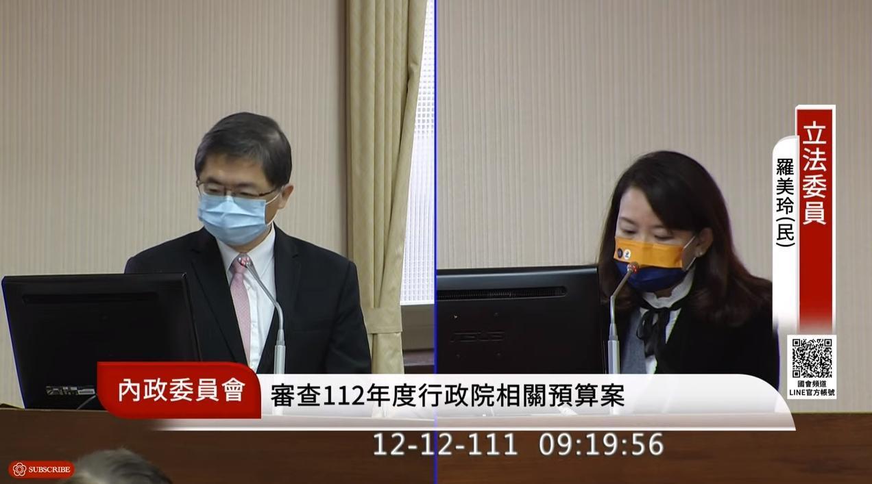 李孟諺指出，將會協調4大院跟進比照行政院禁抖音。（翻攝自國會頻道YouTube）
