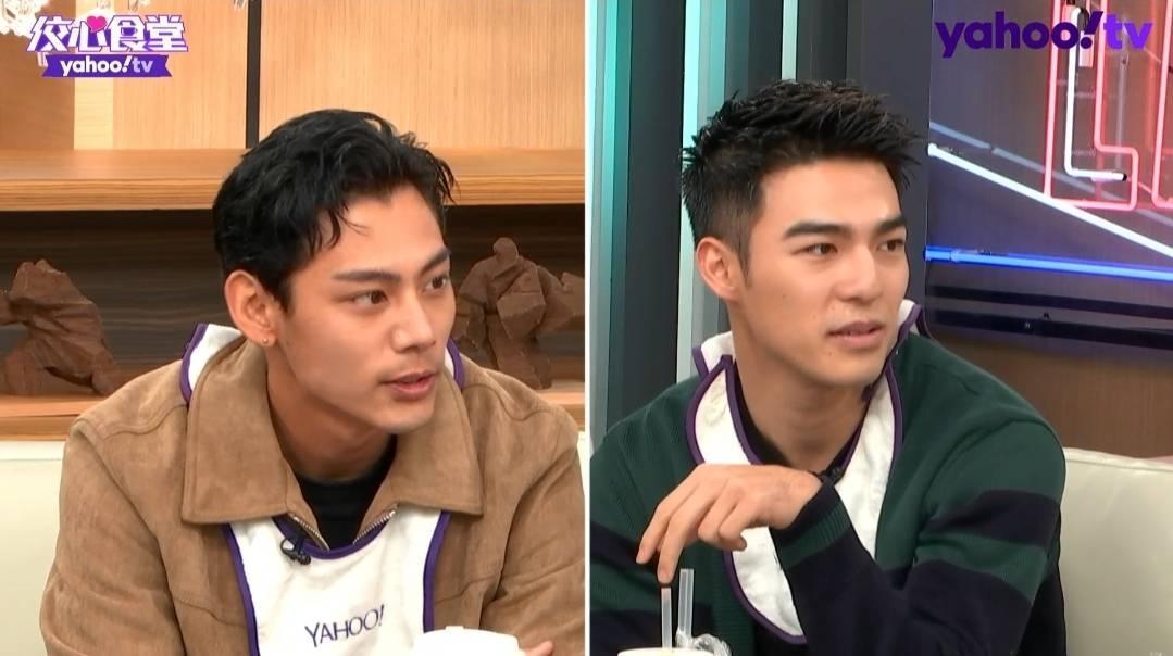 各務孝太(左)和陳昊森曾就讀同一所學校。(Yahoo TV《佼心食堂》提供)