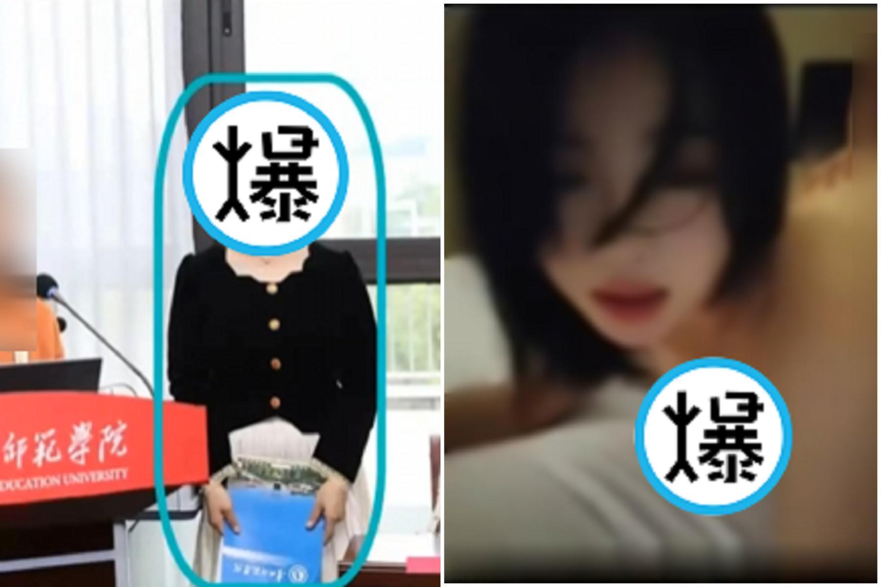 清純女大生成御用主持人太威，性愛影像流出嚇傻網友！校方急撤照。（翻自629cgw.com）
