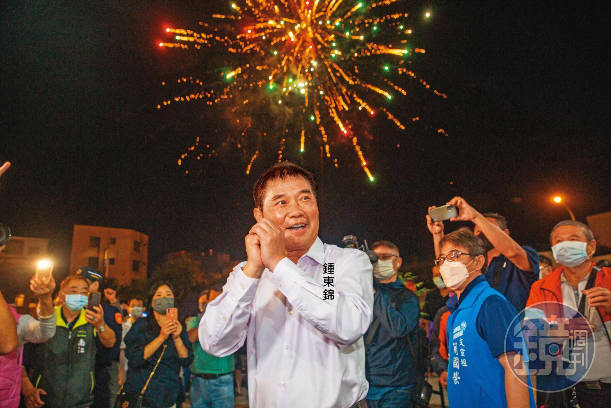 此次脫參選苗栗縣長當選的鍾東錦，回國民黨的機率大。