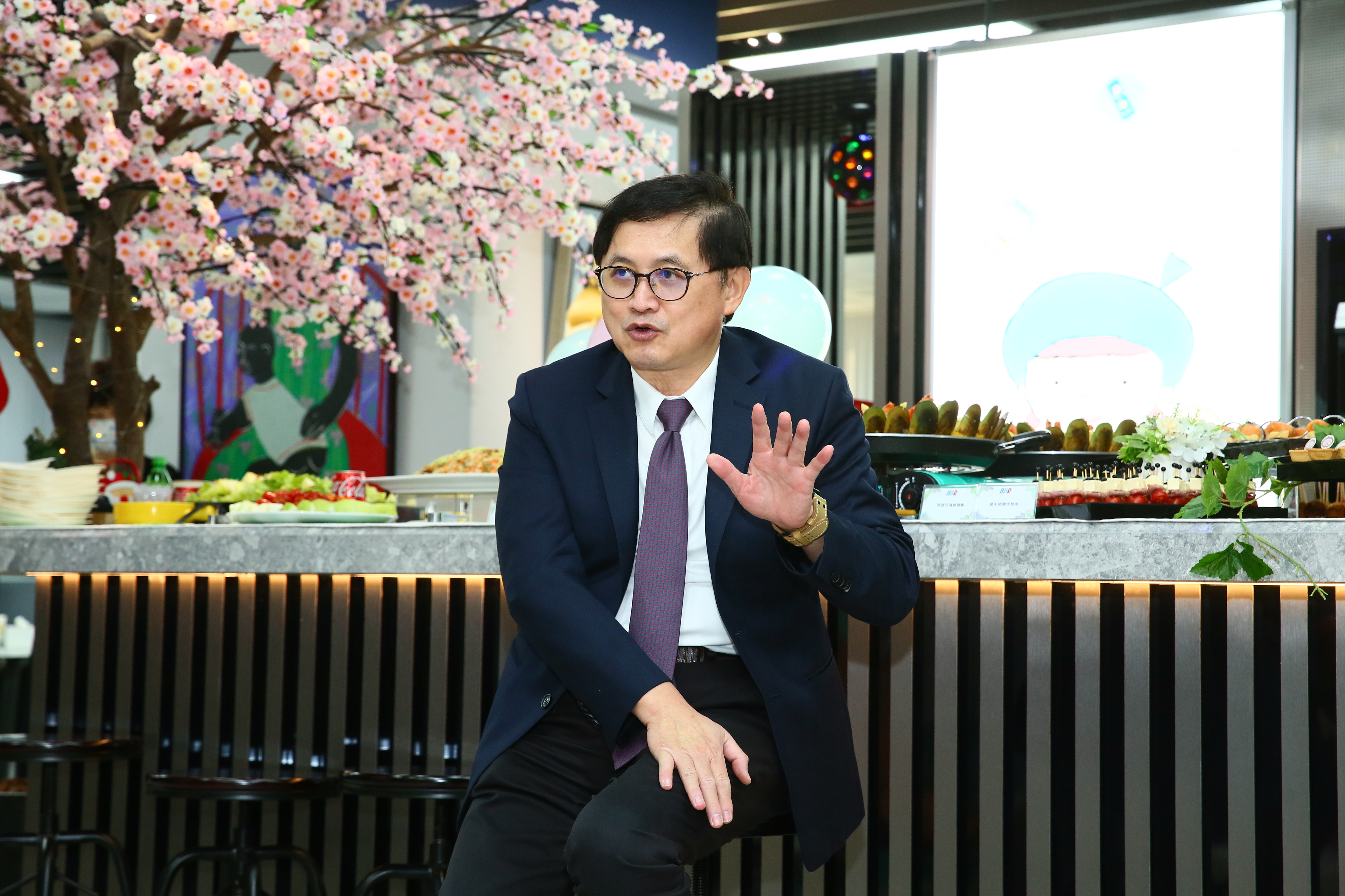 和碩董事長童子賢被問到明年景氣時，呼籲外界「無須太過悲觀」。（本刊資料照）