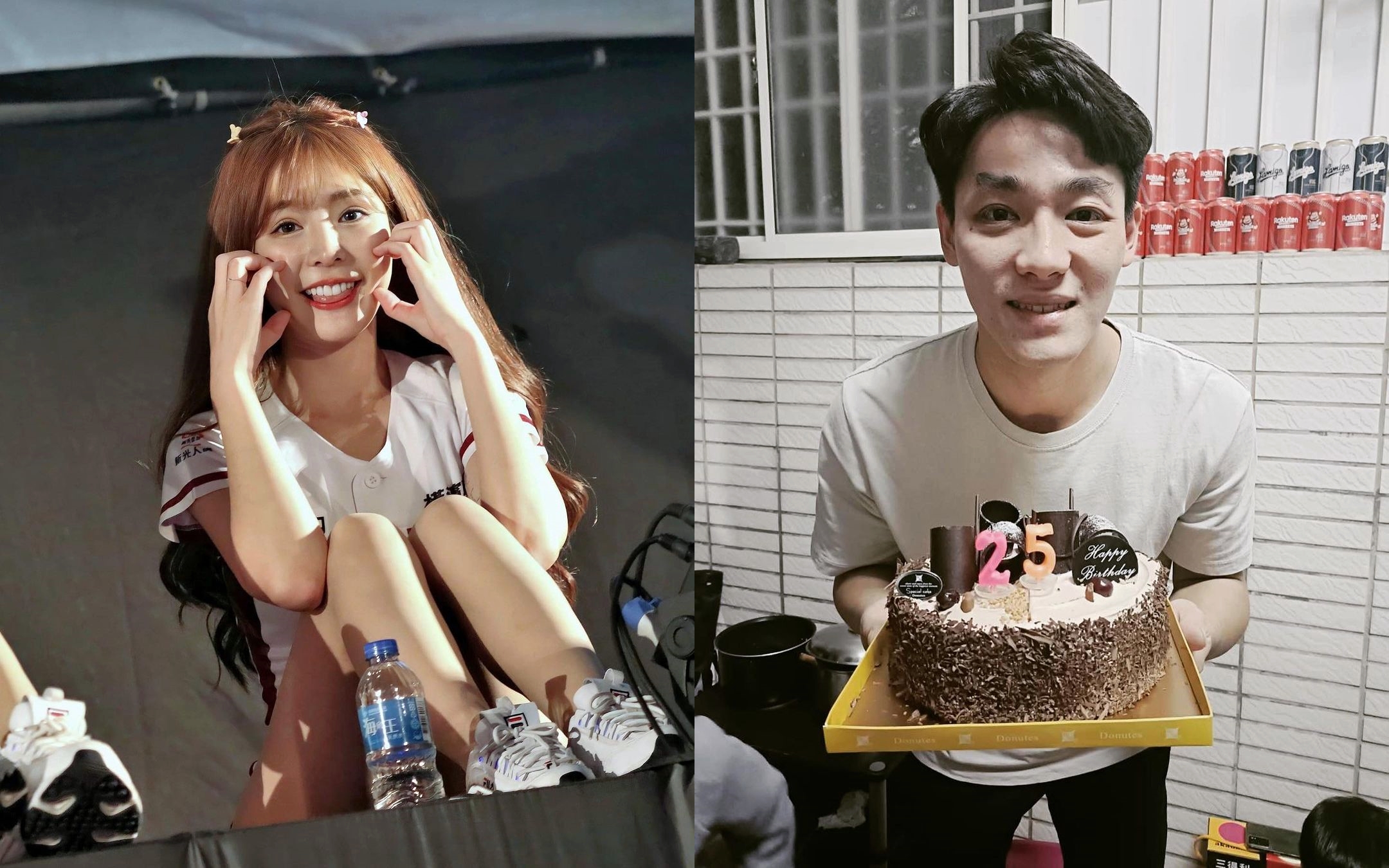 陳晨威與倪暄（左）的情感糾紛慢慢成為過去式，如今他度過生日時已滿滿的感動與愛。（翻攝IG）