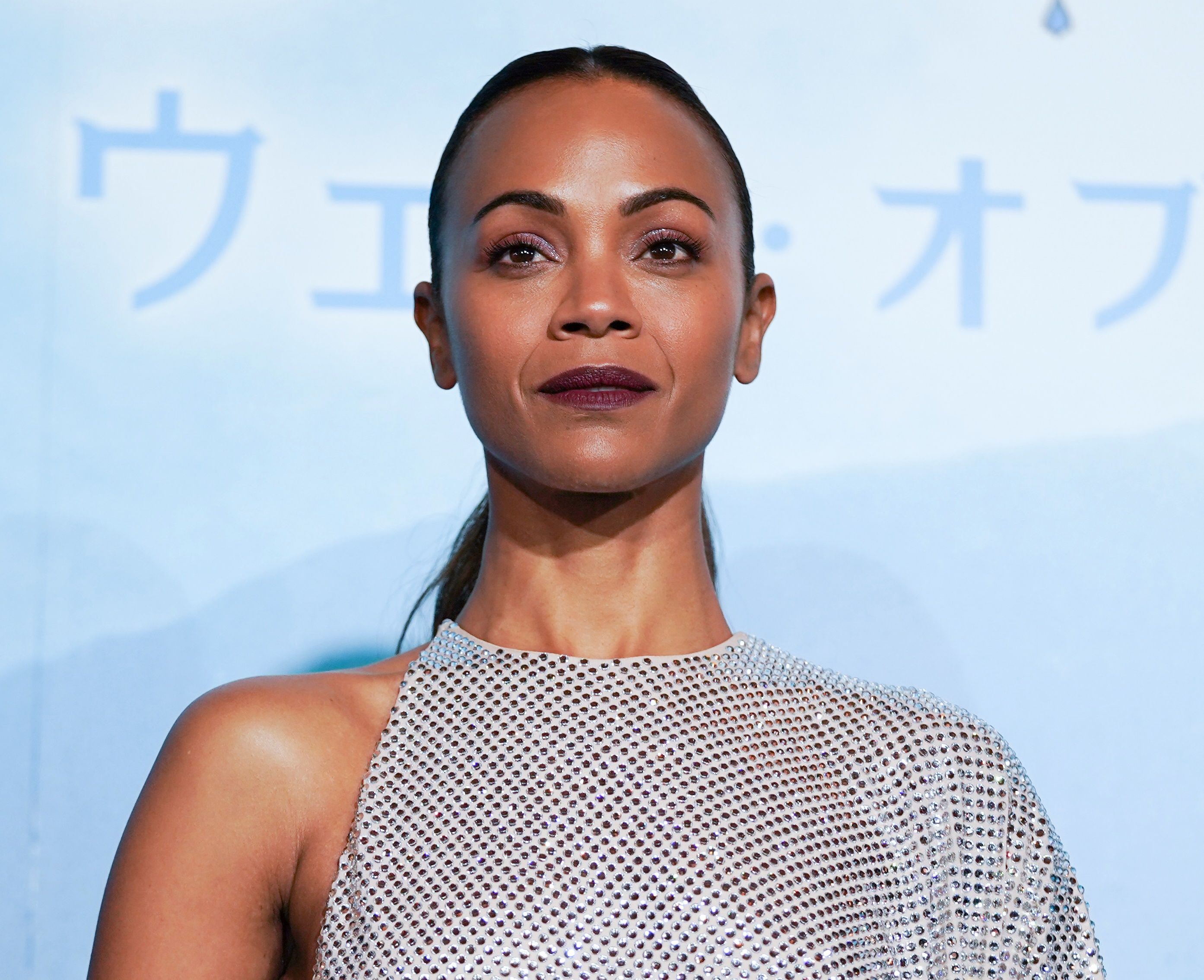 柔伊莎達娜在《星際異攻隊》扮演葛摩菈，體驗到各種嚴格的防雷政策。（迪士尼提供）