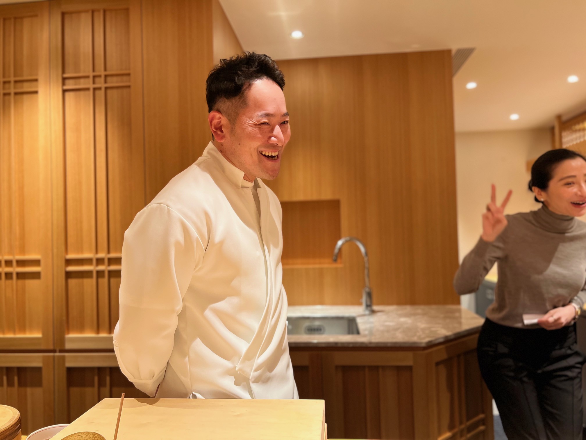 來台17年，非常低調神祕的天本昇吾首次舉辦媒體餐會。