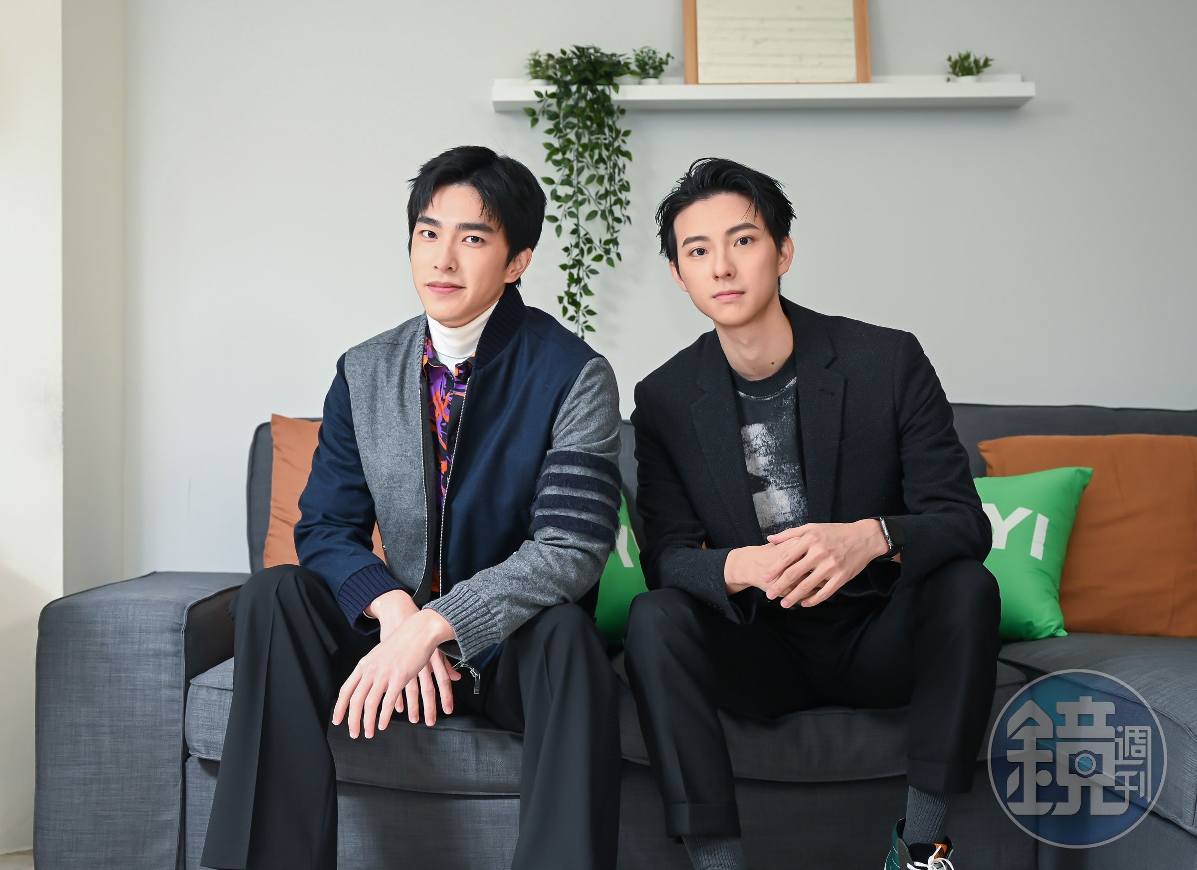 曾敬驊與彭千祐今受邀出席2022 iQIYI愛奇藝Year in Binge串流大發現線上記者會，為明年新作《不良執念消除師》預熱。（愛奇藝國際站提供）