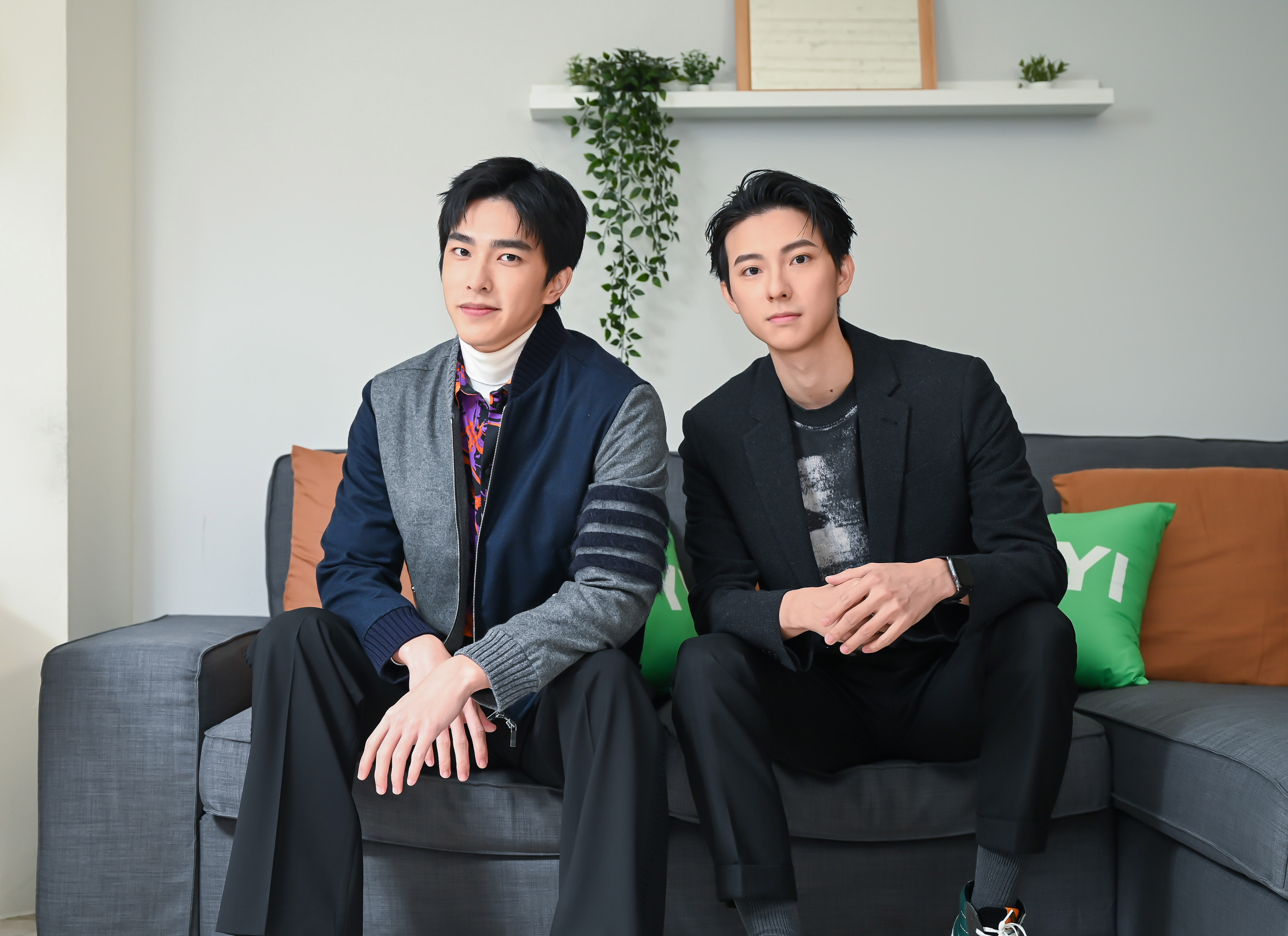 曾敬驊與彭千祐今受邀出席2022 iQIYI愛奇藝Year in Binge串流大發現線上記者會，為明年新作《不良執念消除師》預熱。（愛奇藝國際站提供）