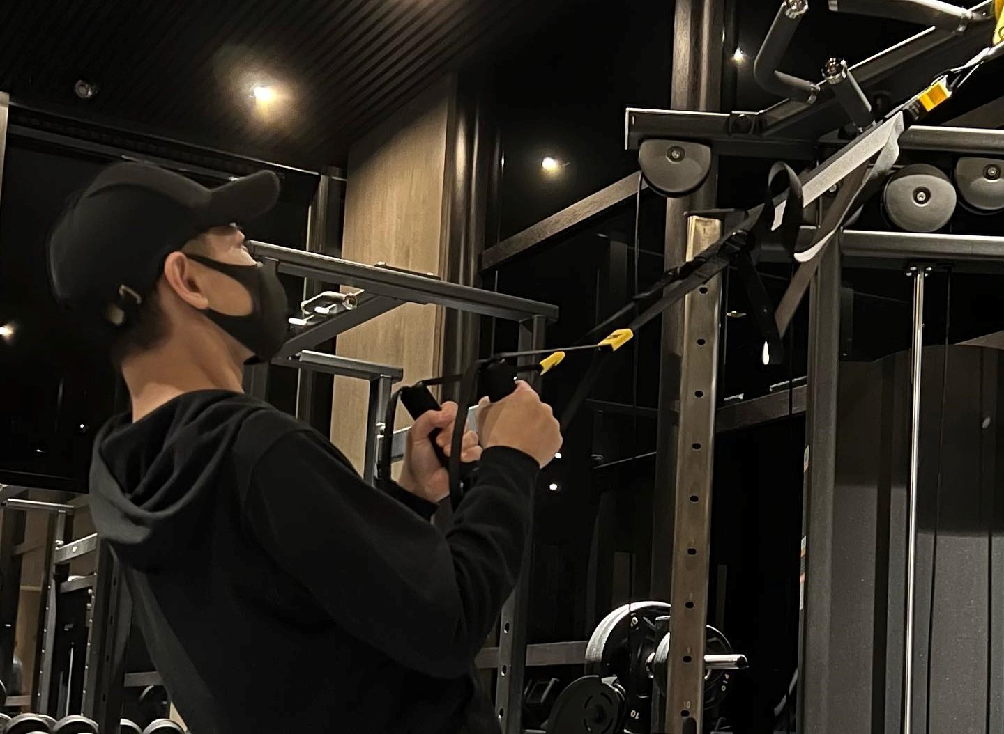 林志穎在社群分享復健畫面。（翻攝林志穎臉書）