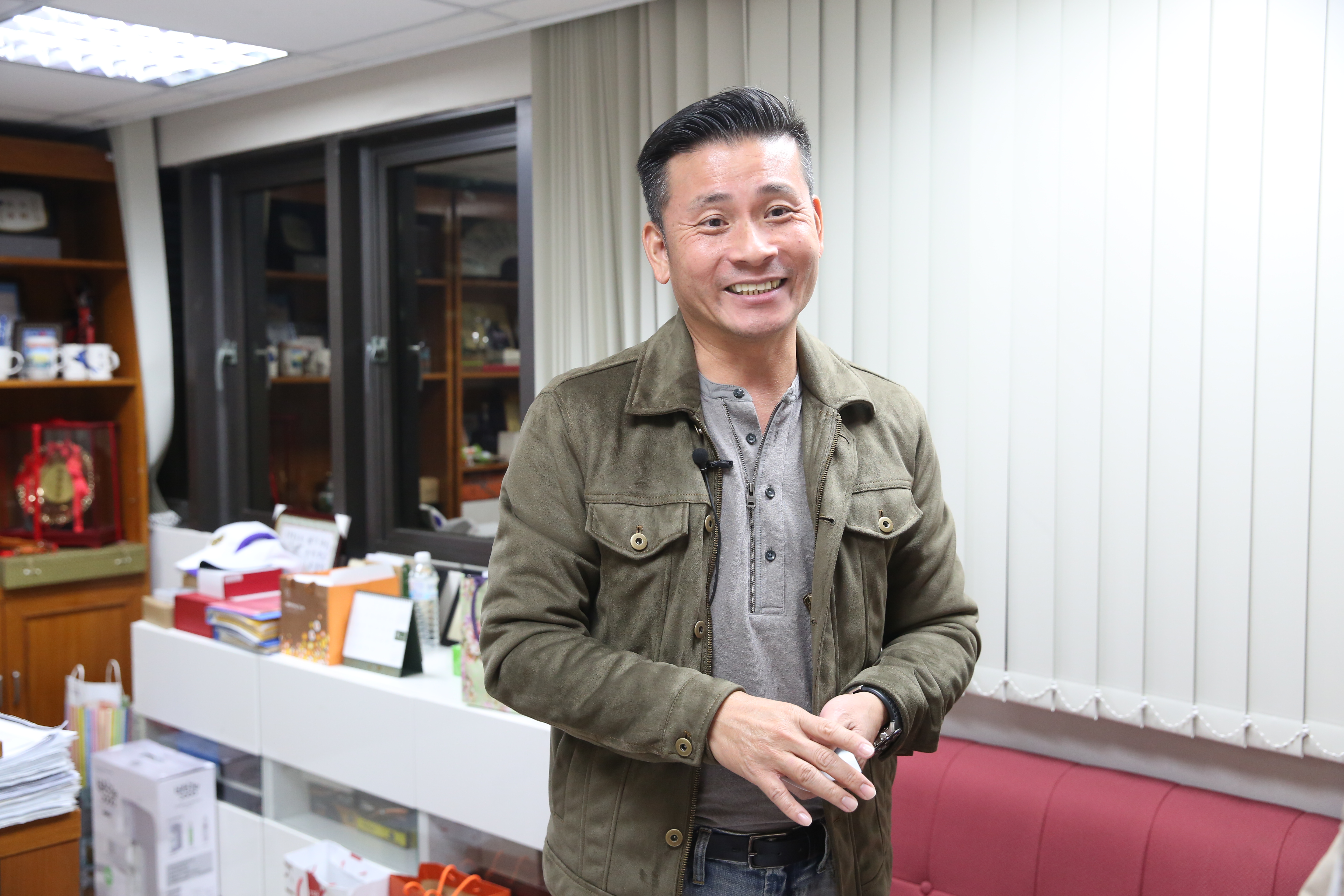 國民黨台北市議會針對正副議長選舉黨內假投票，戴錫欽（圖）喊出世代交替，打敗現任議長陳錦祥出線。