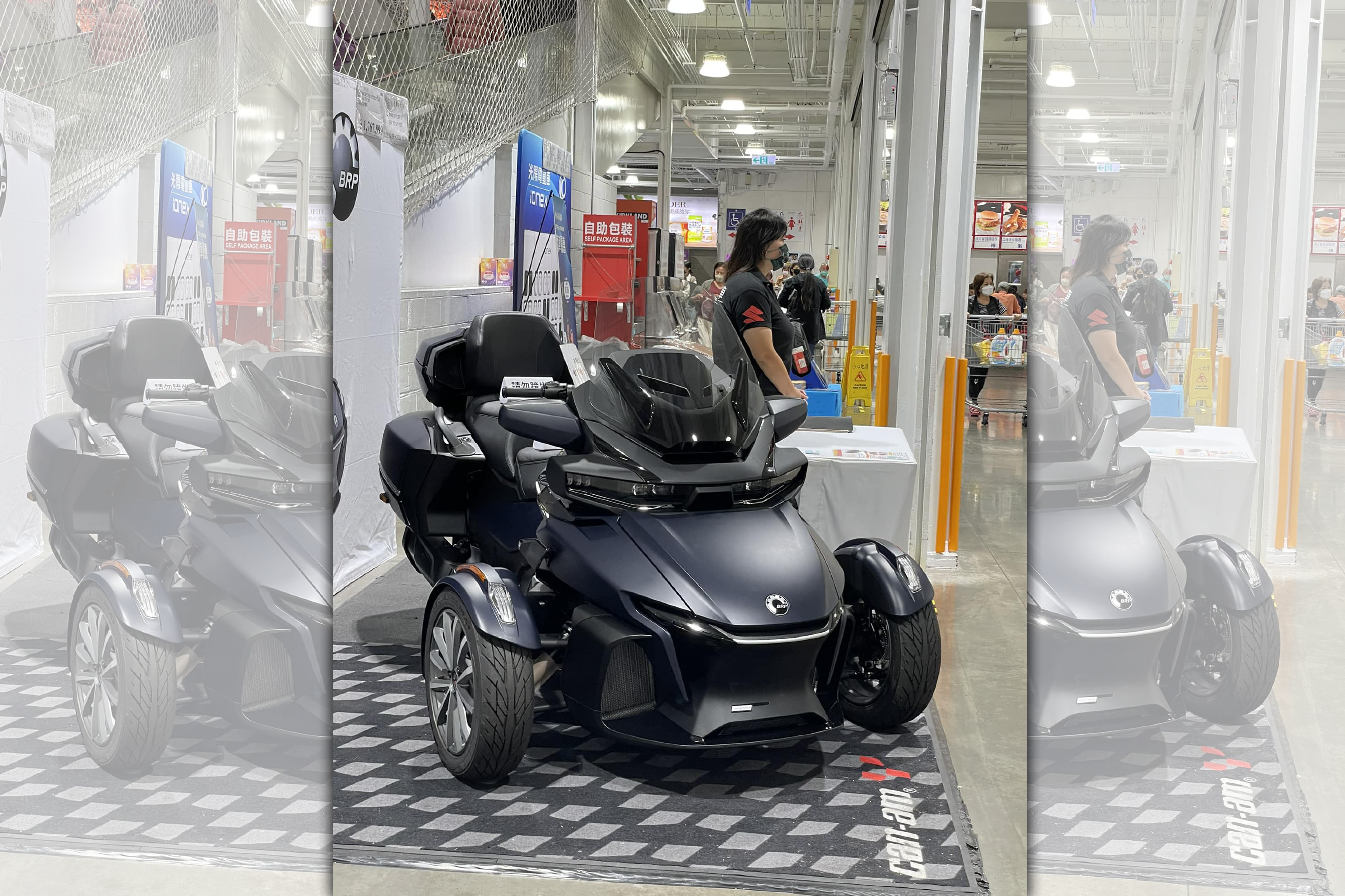 好市多賣起三輪重機，一台要價新台幣176萬元。（翻攝自Costco好市多 商品經驗老實說臉書）